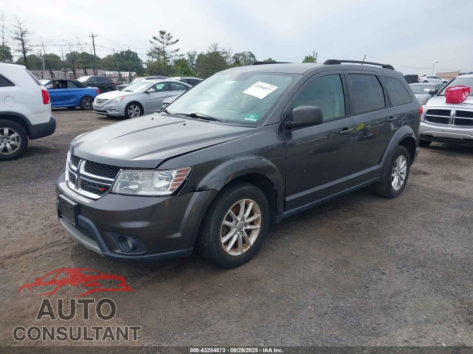 DODGE JOURNEY 2016 - 3C4PDCBB1GT209893