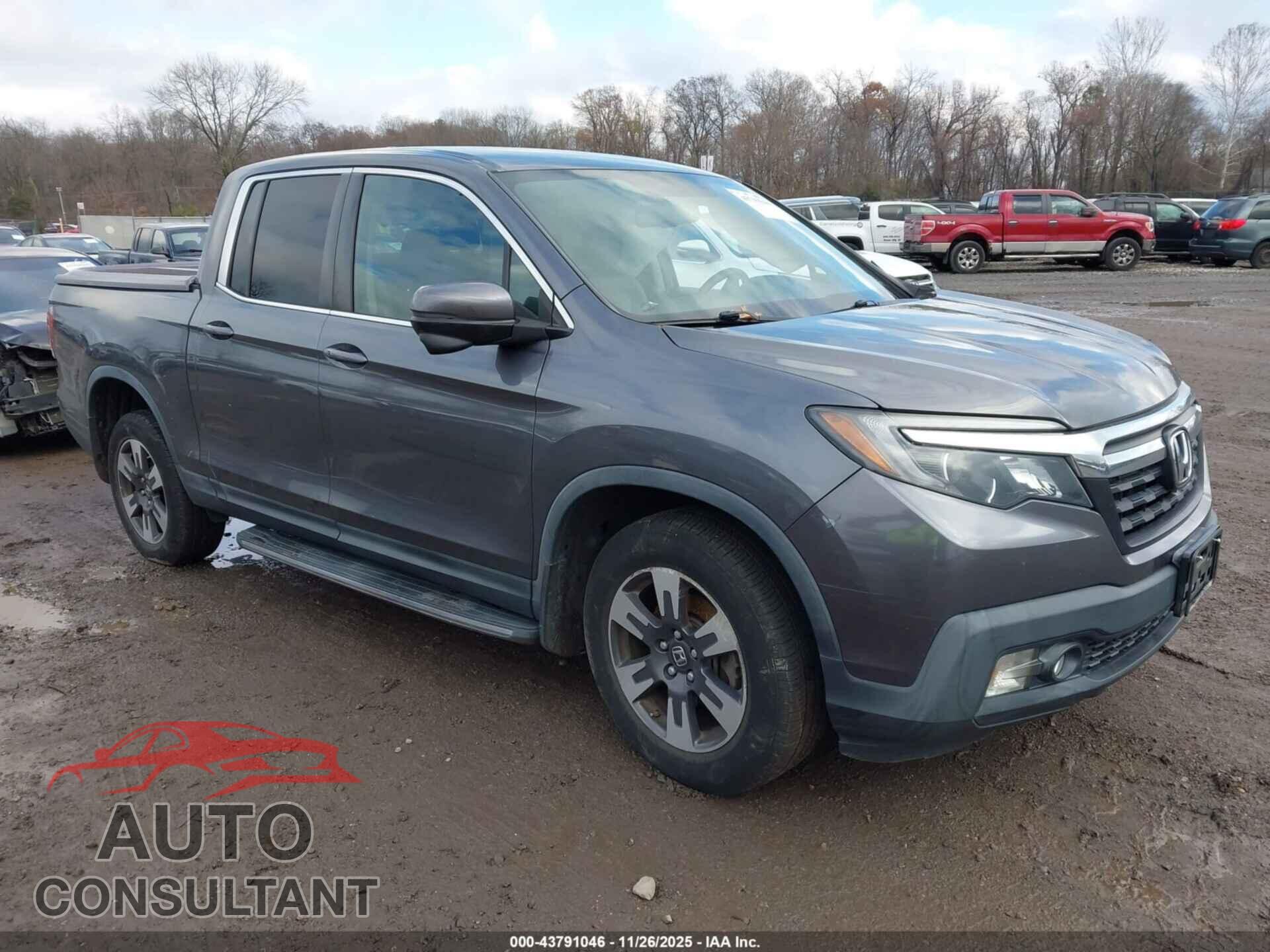 HONDA RIDGELINE 2017 - 5FPYK3F62HB028607