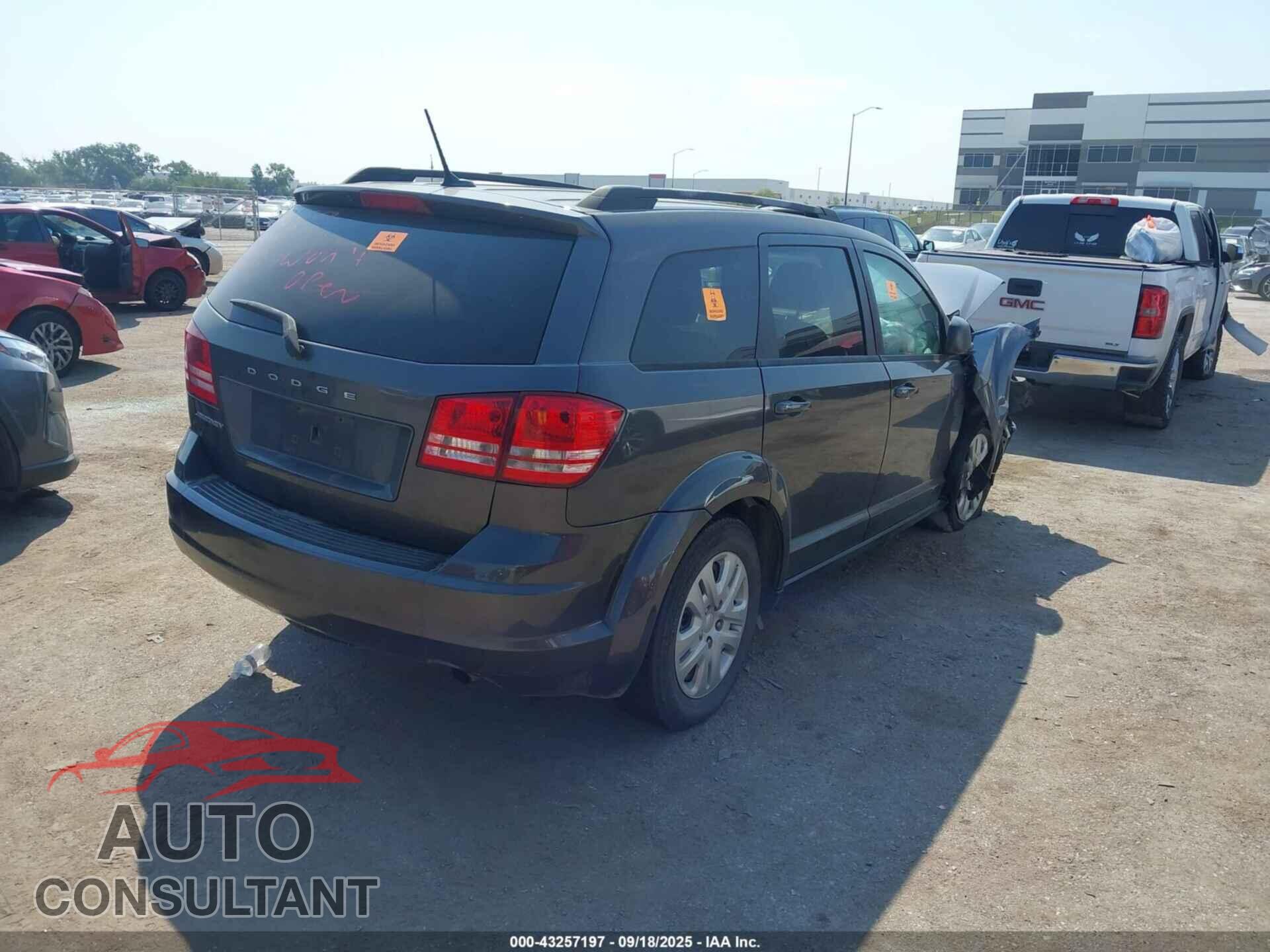 DODGE JOURNEY 2017 - 3C4PDCAB3HT568729