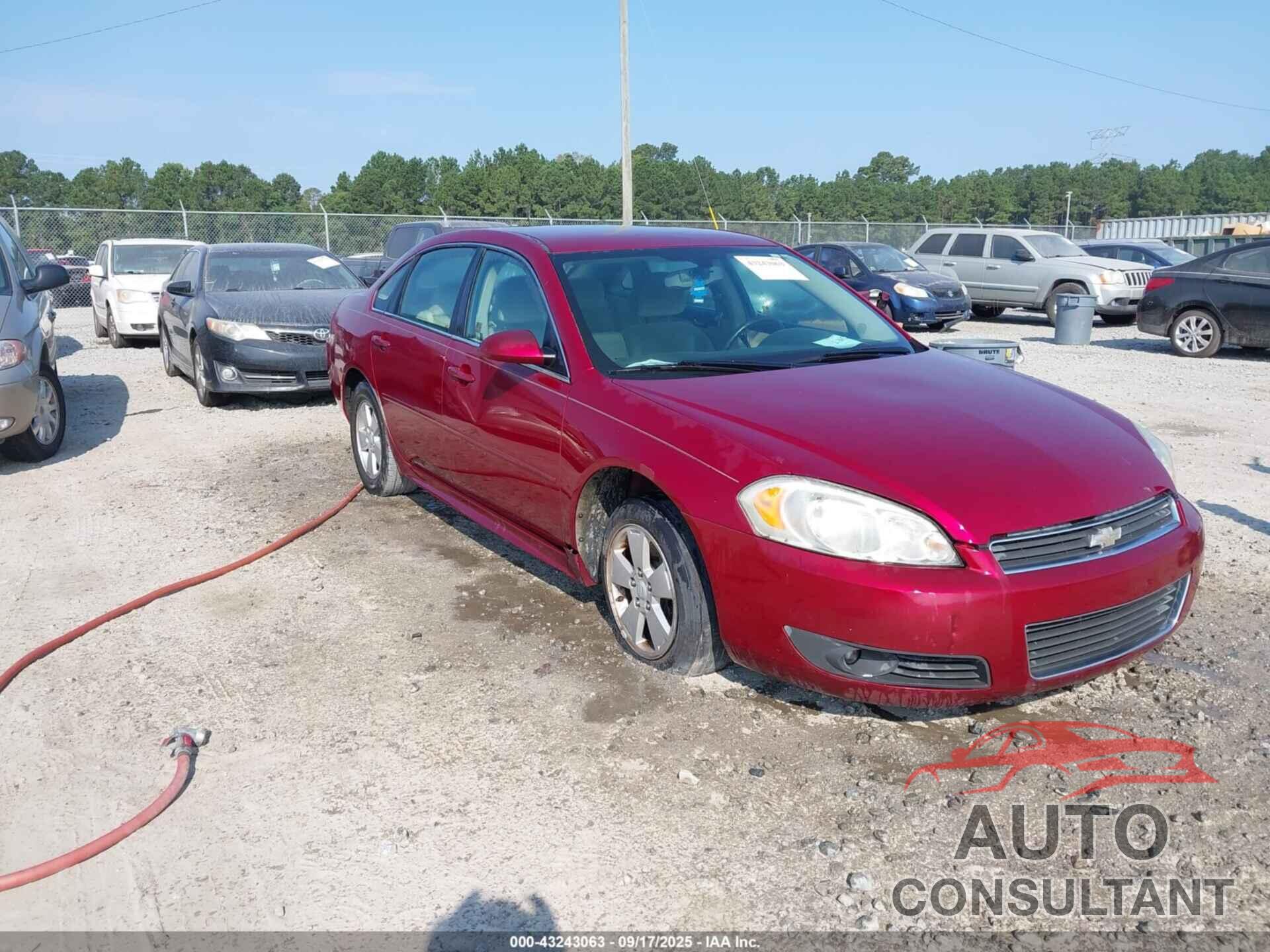 CHEVROLET IMPALA 2010 - 2G1WB5EK5A1153791