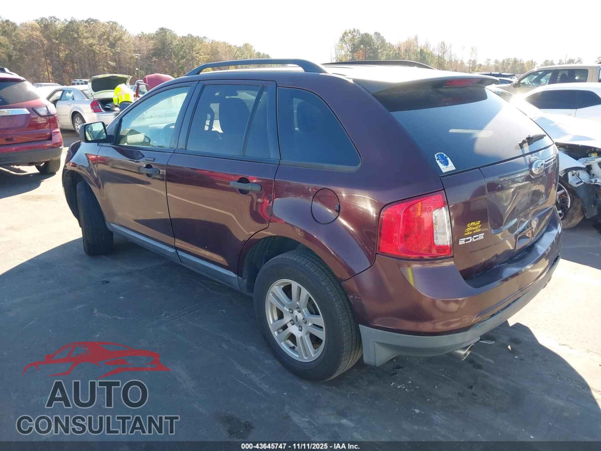FORD EDGE 2011 - 2FMDK3GC6BBA67275