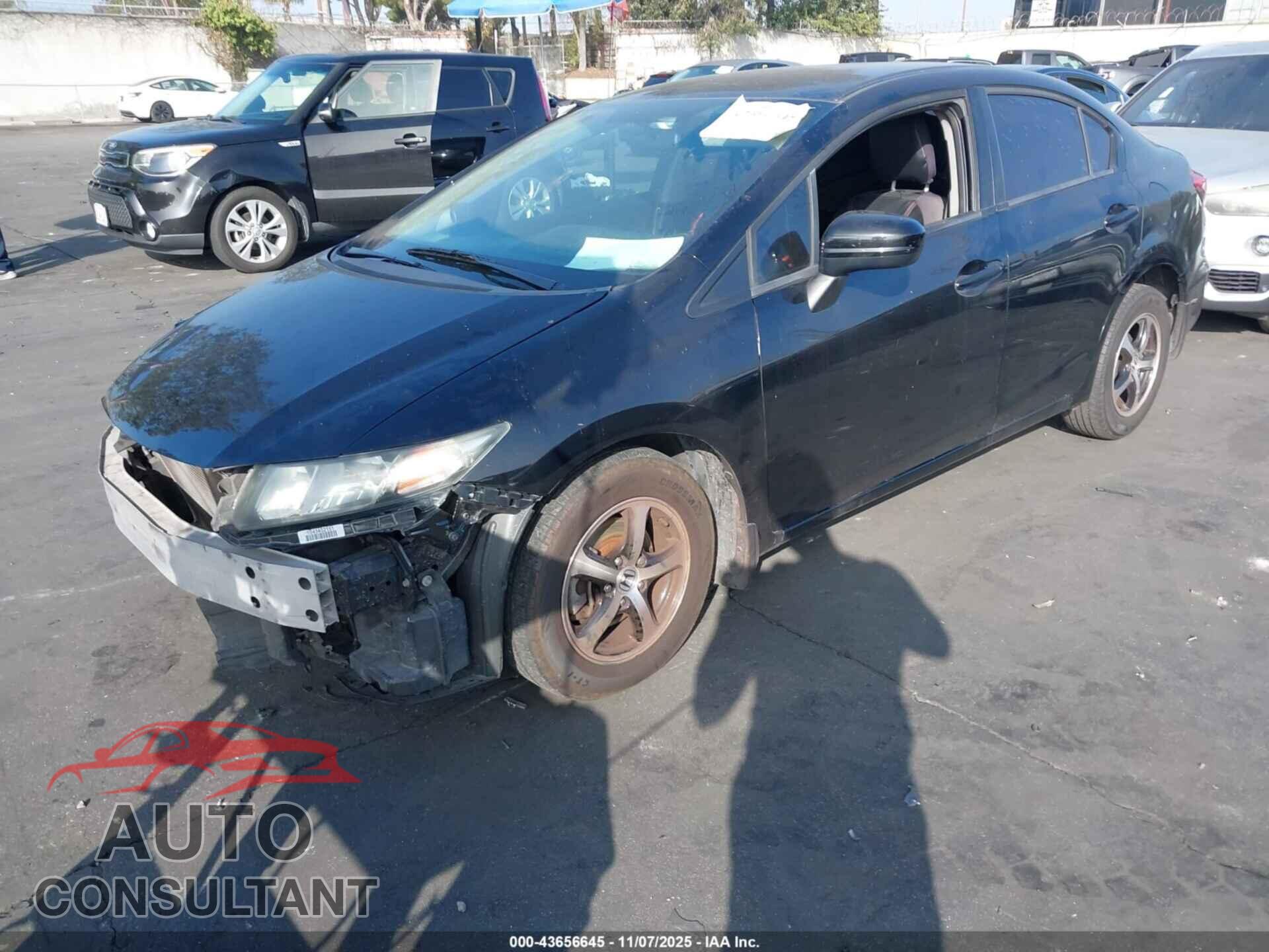 HONDA CIVIC 2015 - 19XFB2F76FE282293