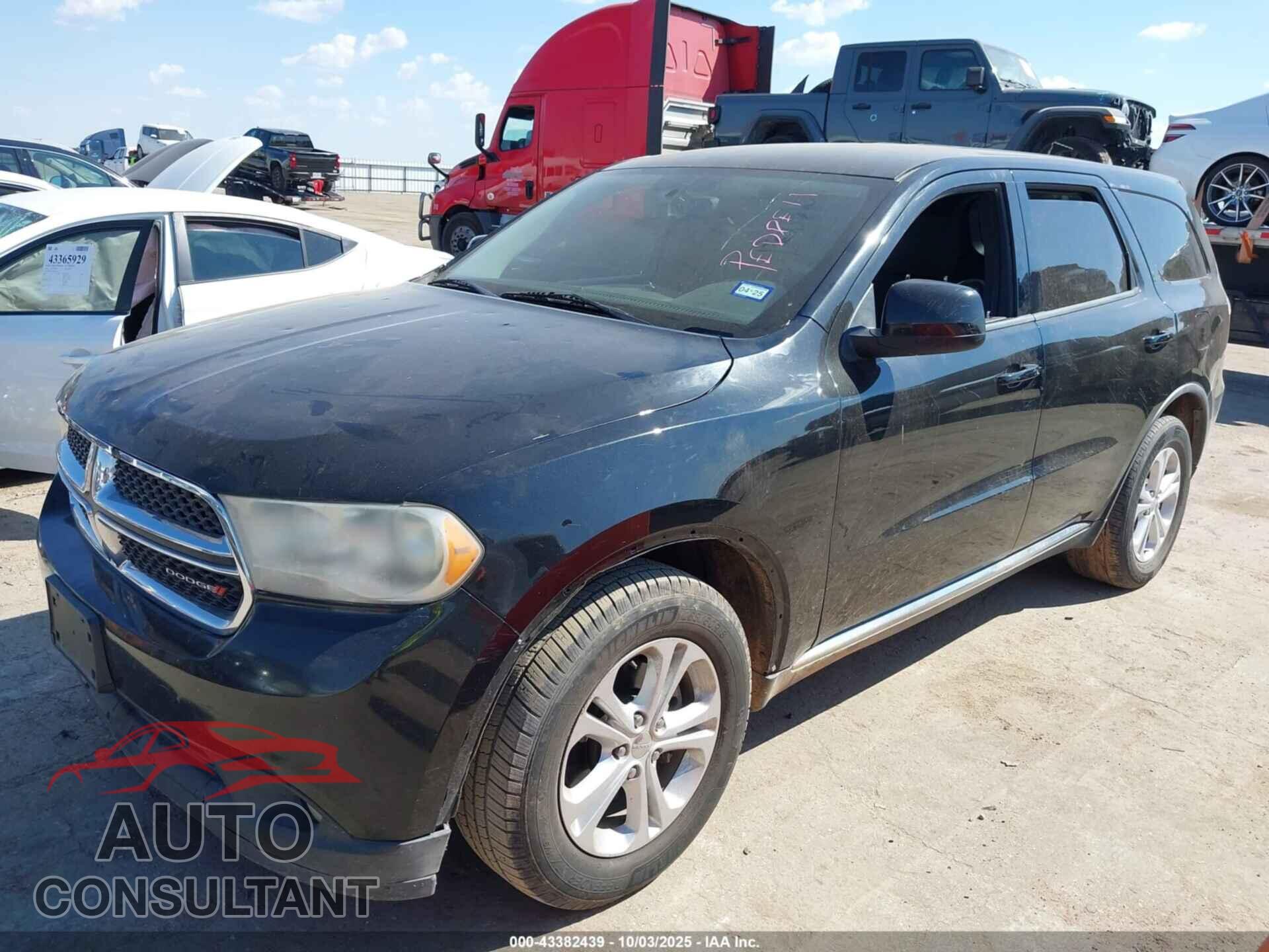DODGE DURANGO 2013 - 1C4RDHAG9DC669619