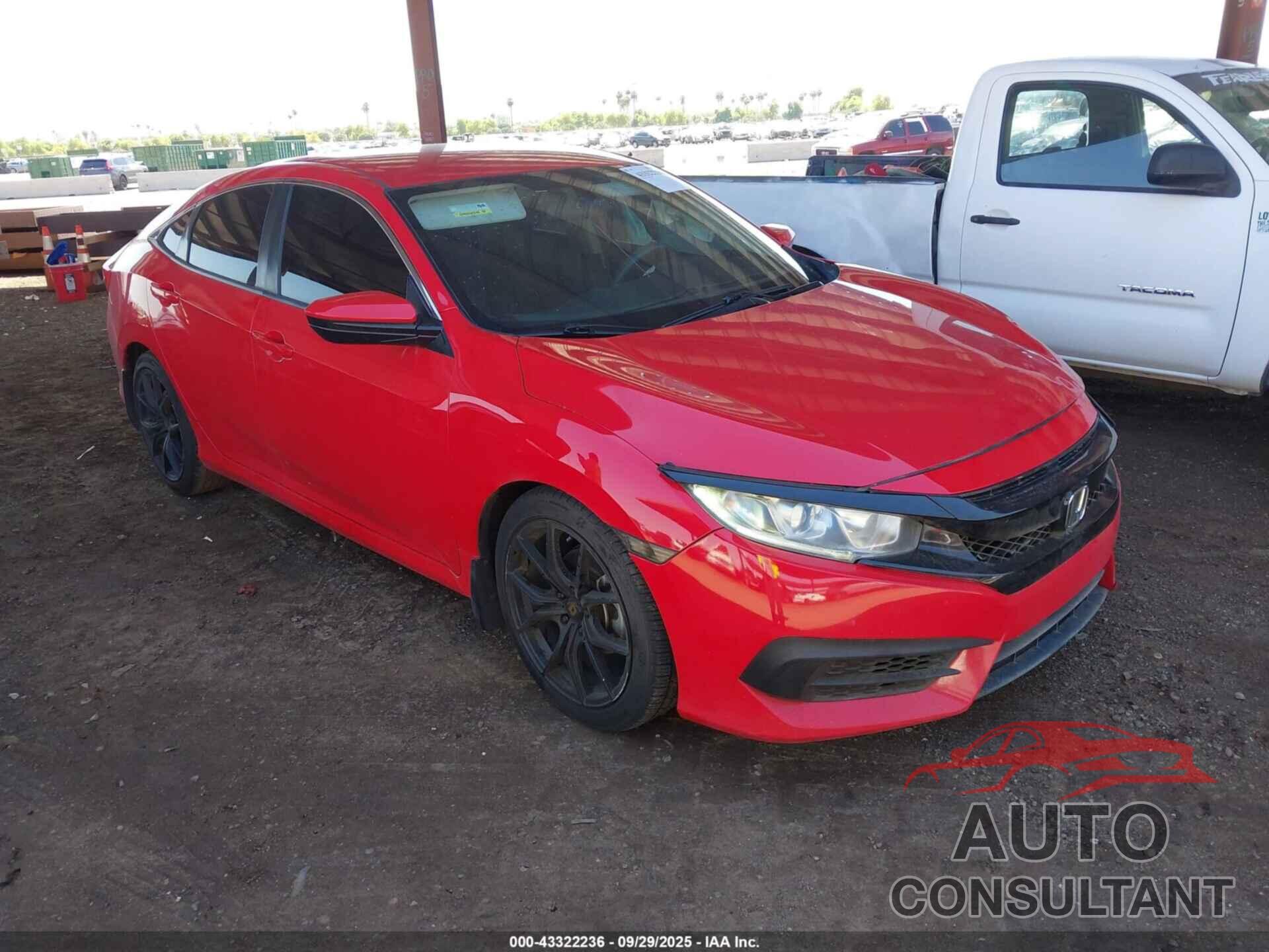 HONDA CIVIC 2018 - 2HGFC2F59JH591475