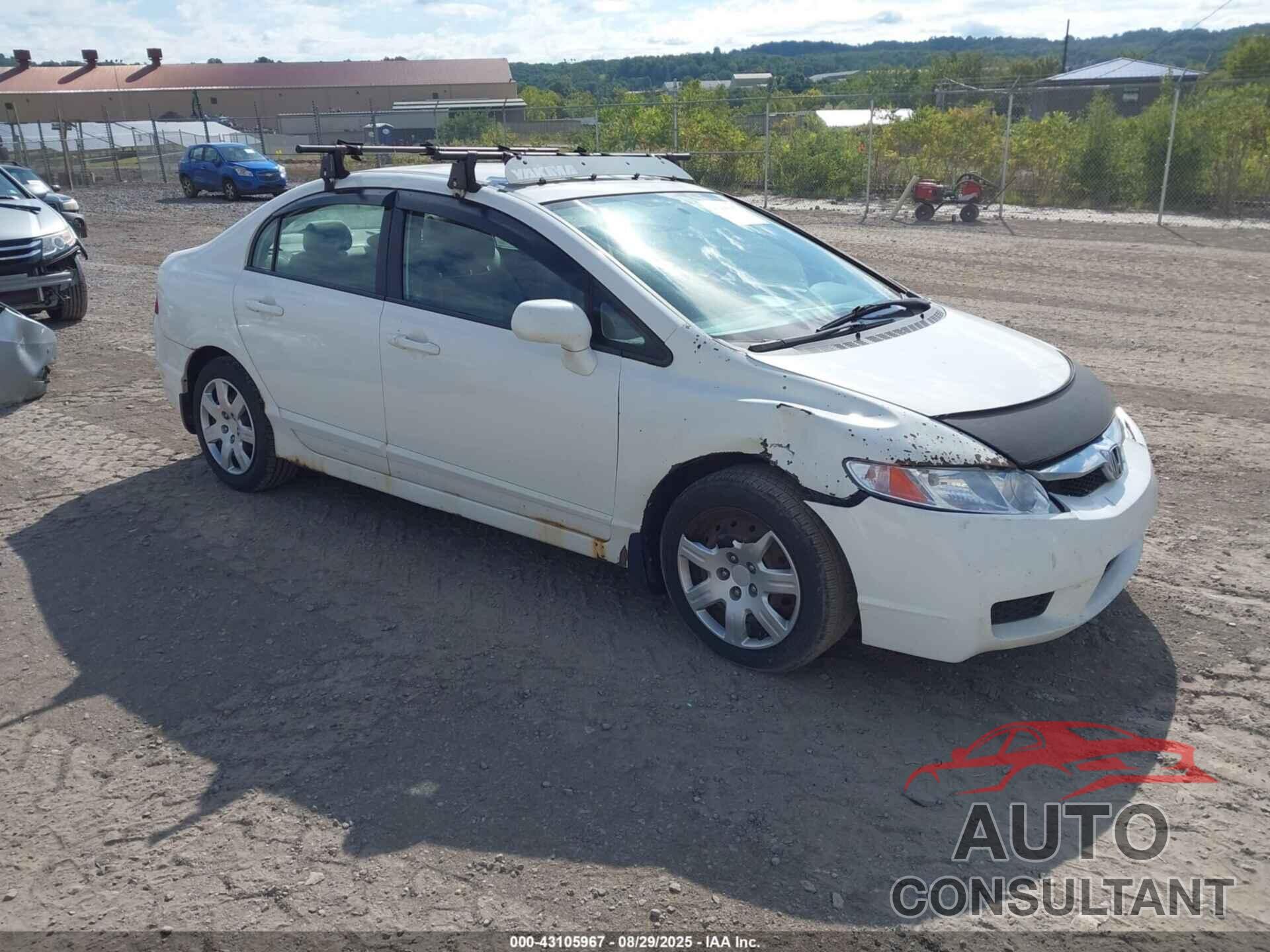 HONDA CIVIC 2010 - 2HGFA1F59AH516128