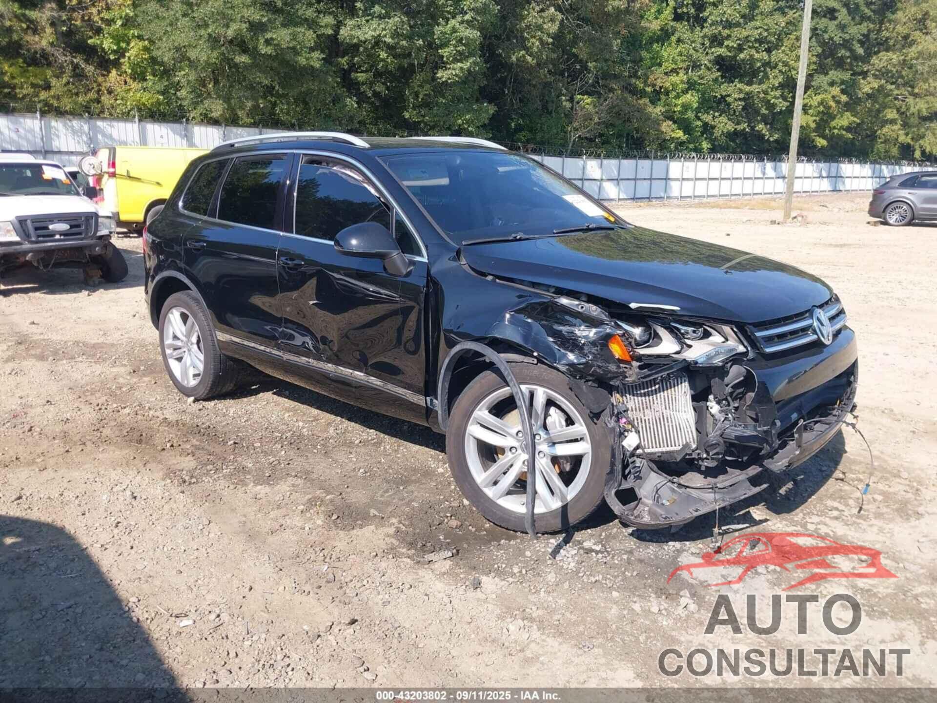 VOLKSWAGEN TOUAREG 2014 - WVGEP9BP6ED010186