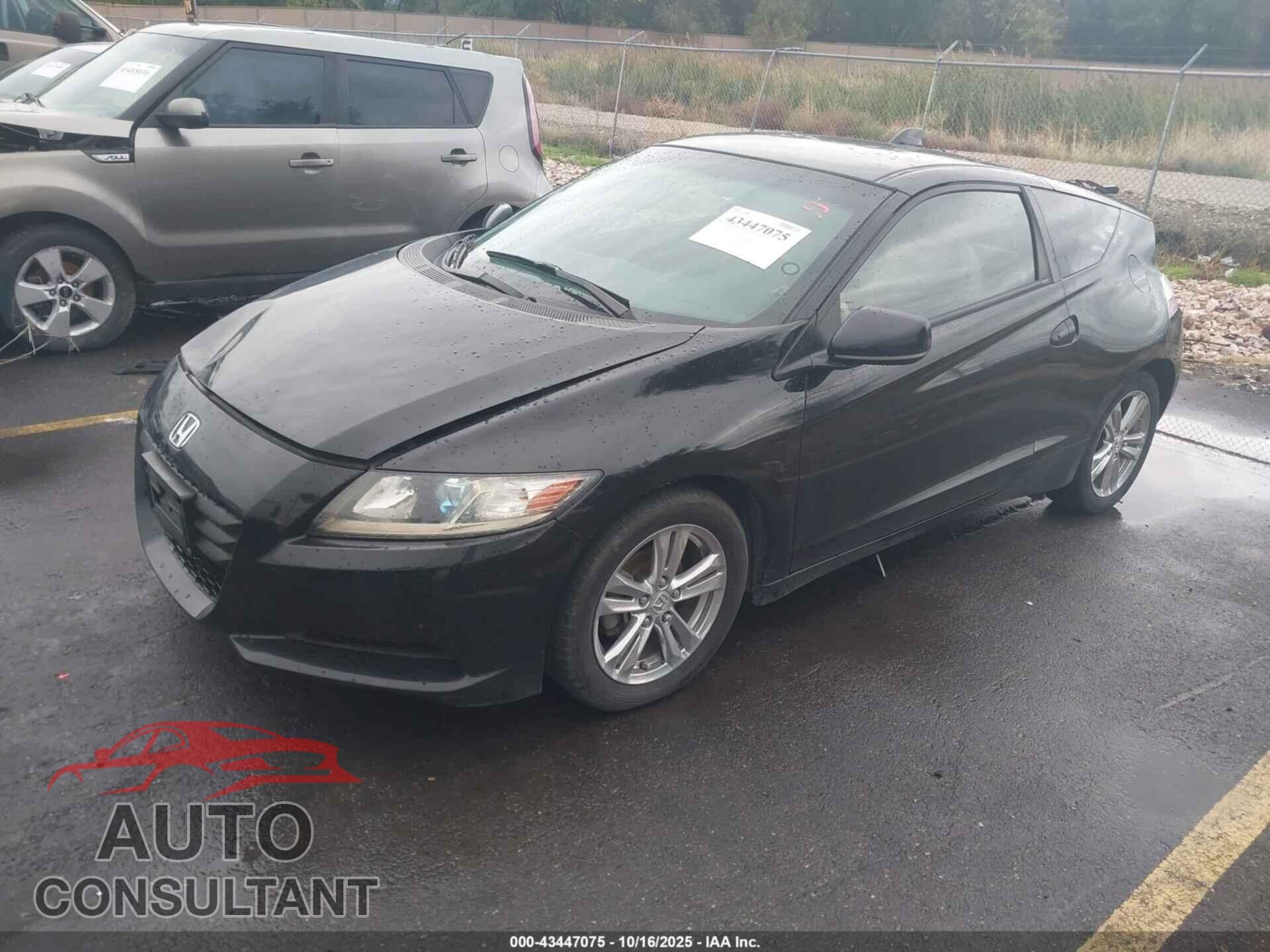 HONDA CR-Z 2011 - JHMZF1D41BS016240