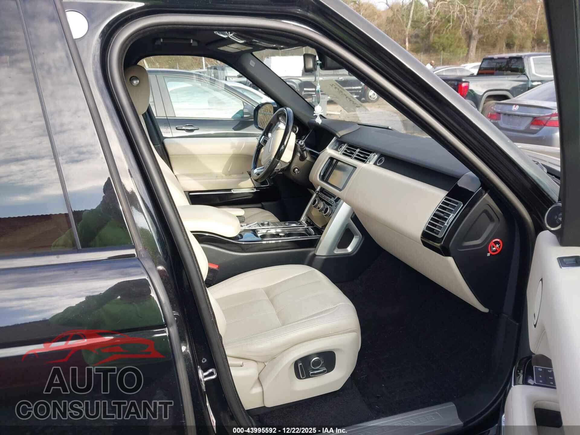 LAND ROVER RANGE ROVER 2016 - SALGS2VF4GA279712