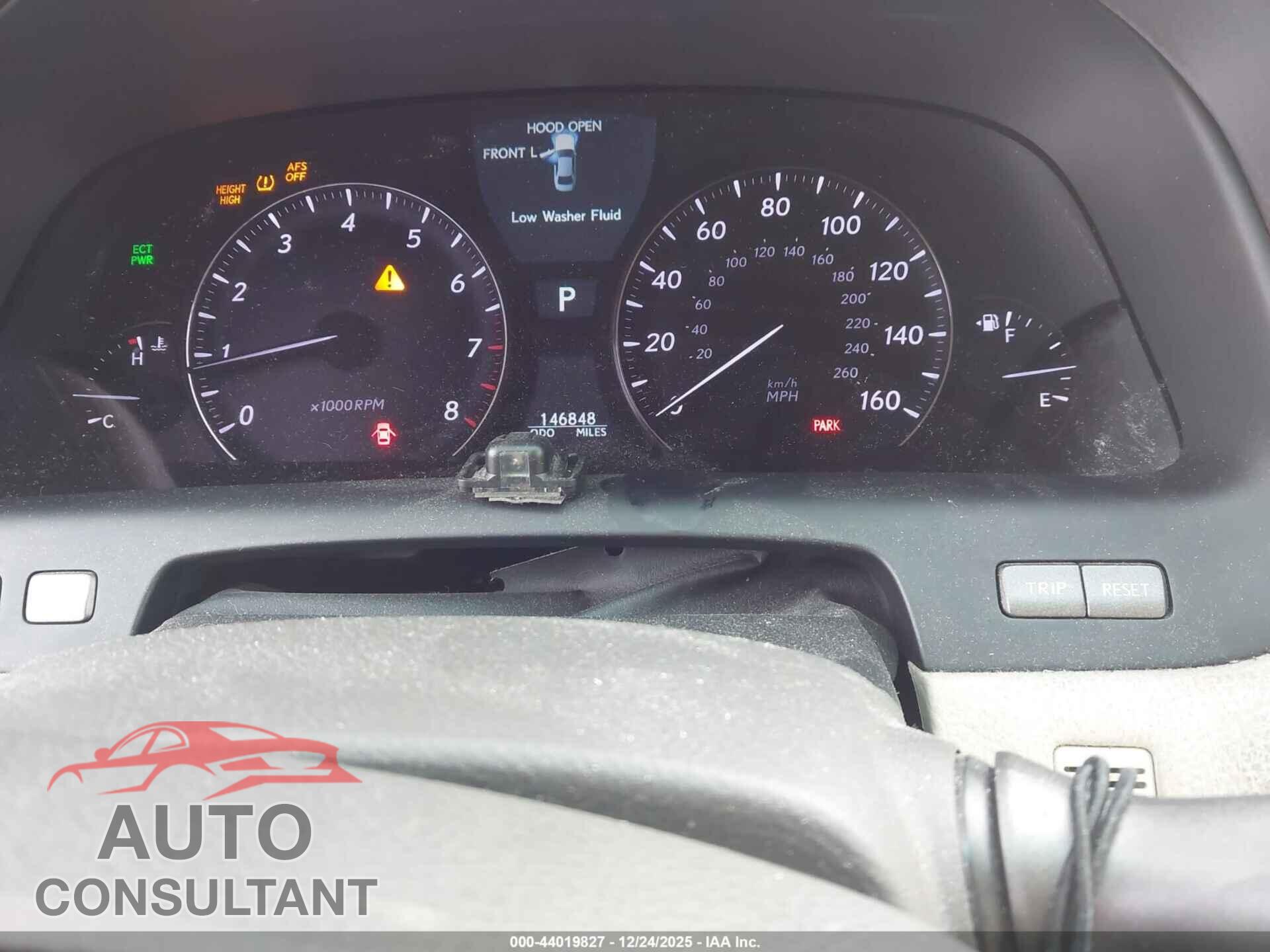 LEXUS LS 460 2009 - JTHCL46F195001924