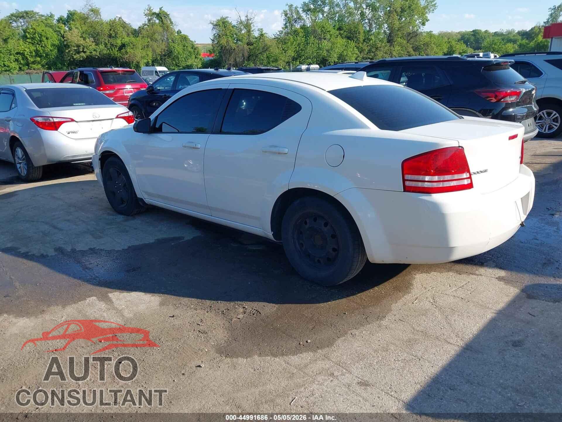 DODGE AVENGER 2010 - 1B3CC4FB0AN128202