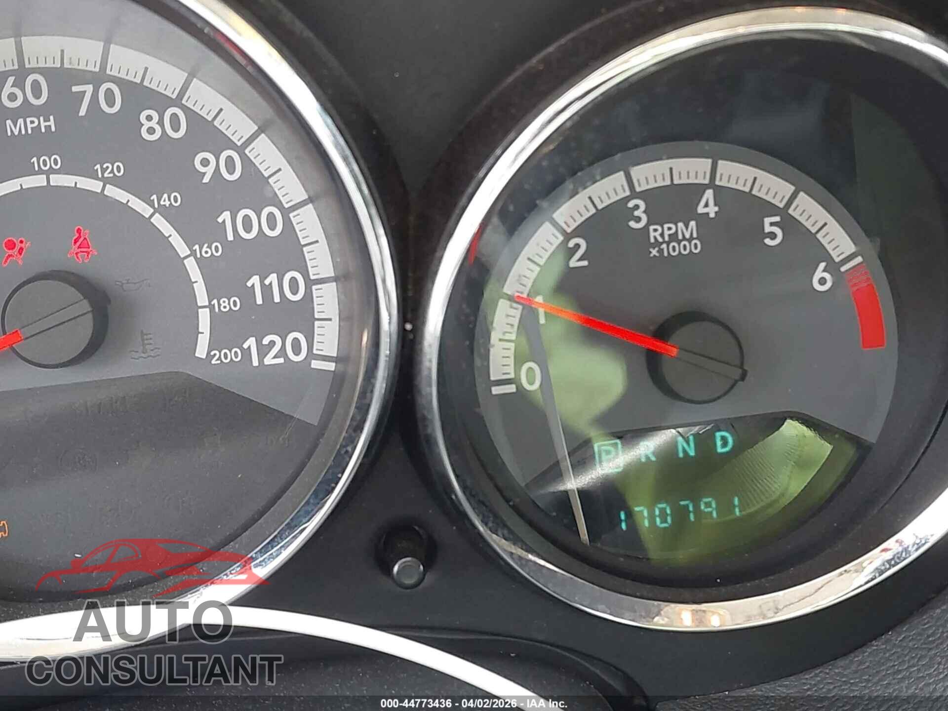 DODGE CALIBER 2012 - 1C3CDWDA4CD534773