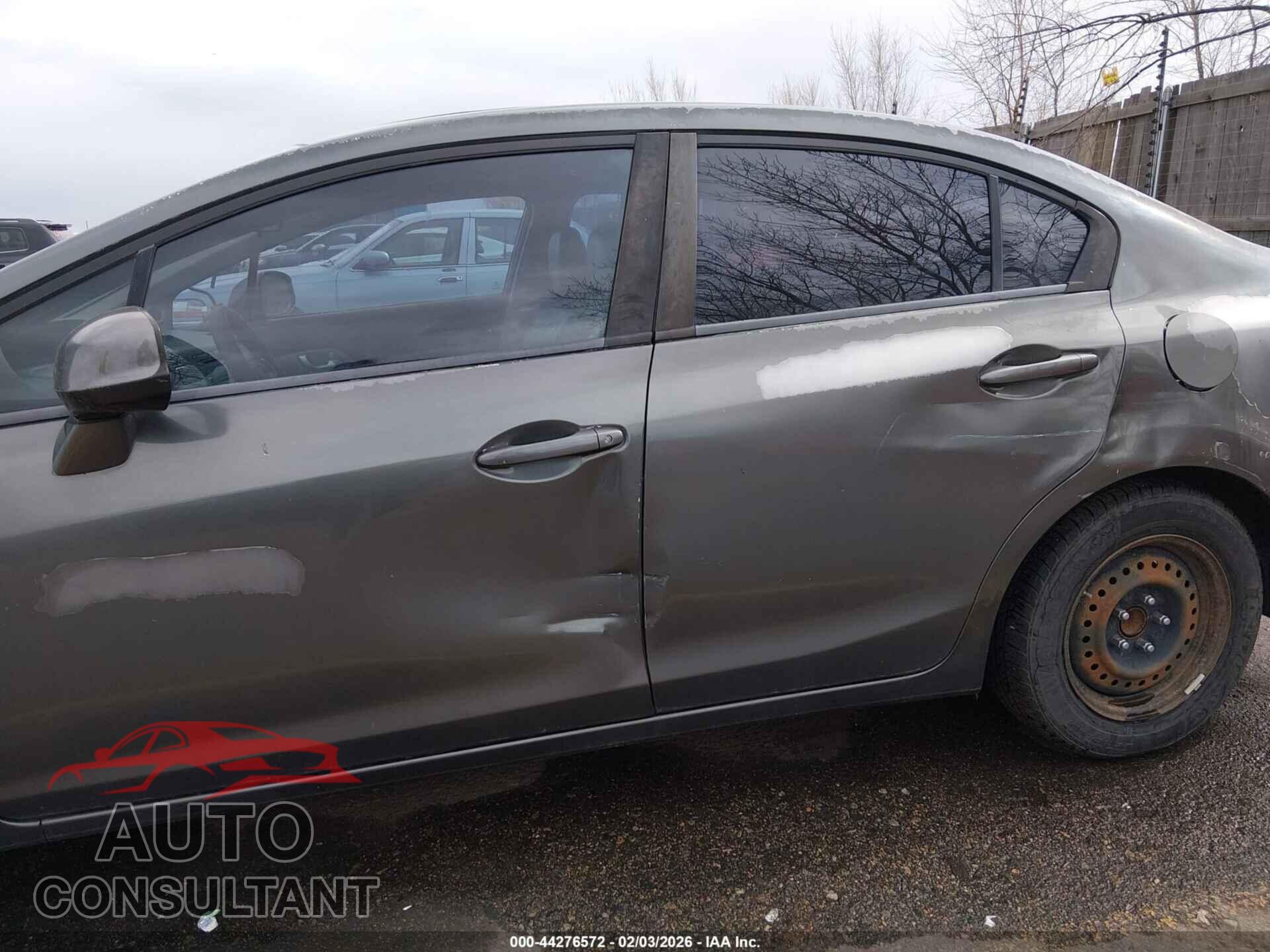 HONDA CIVIC 2012 - 2HGFB2F97CH501779