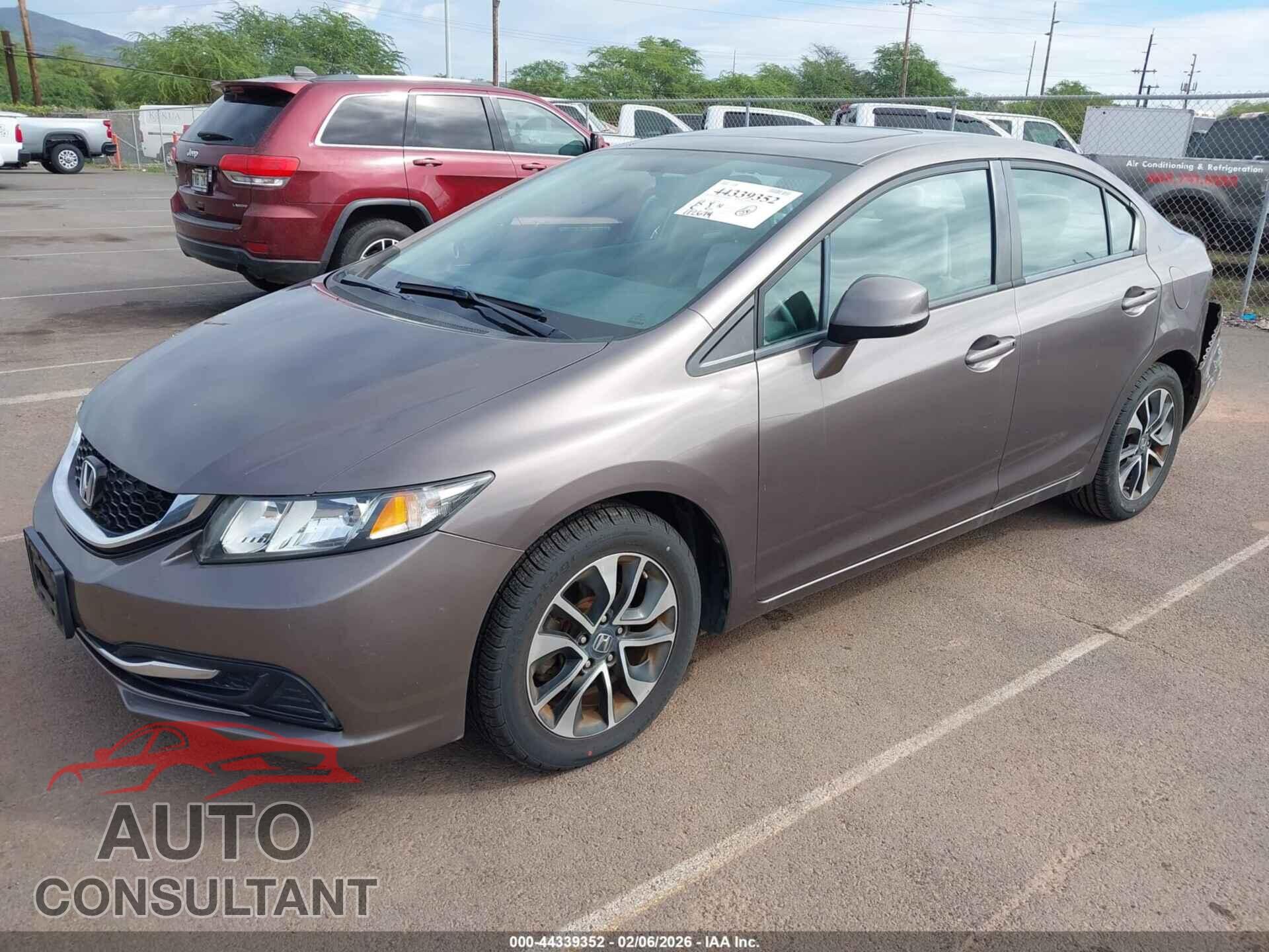 HONDA CIVIC 2013 - 19XFB2F83DE090898
