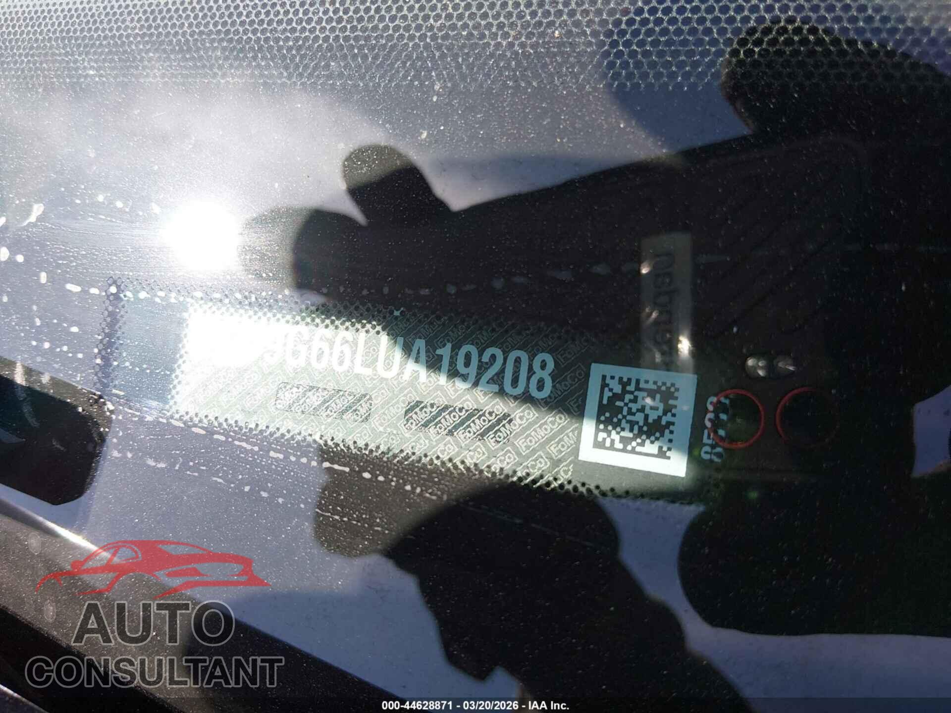 FORD ESCAPE 2020 - 1FMCU9G66LUA19208