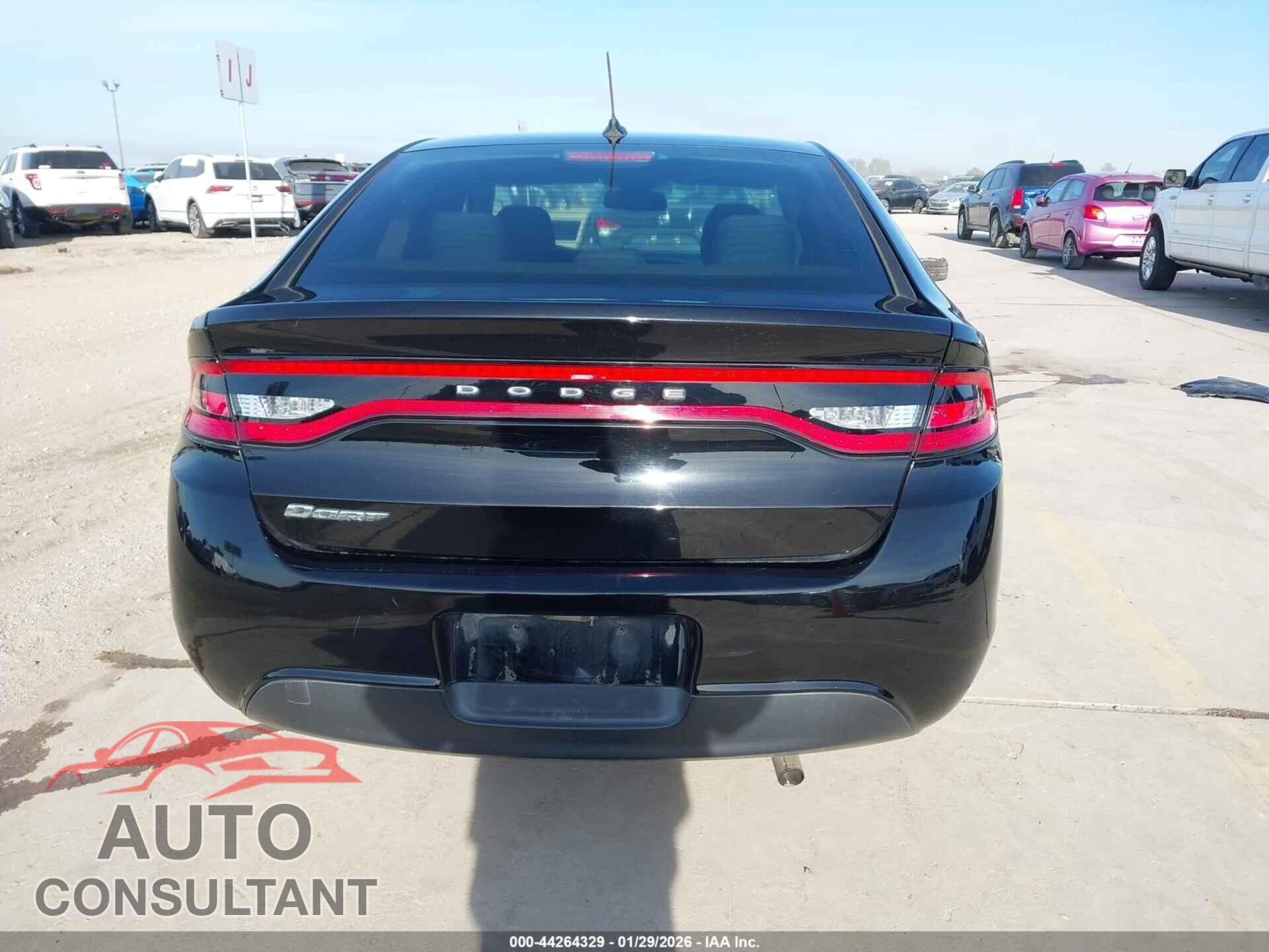 DODGE DART 2015 - 1C3CDFAA8FD392369