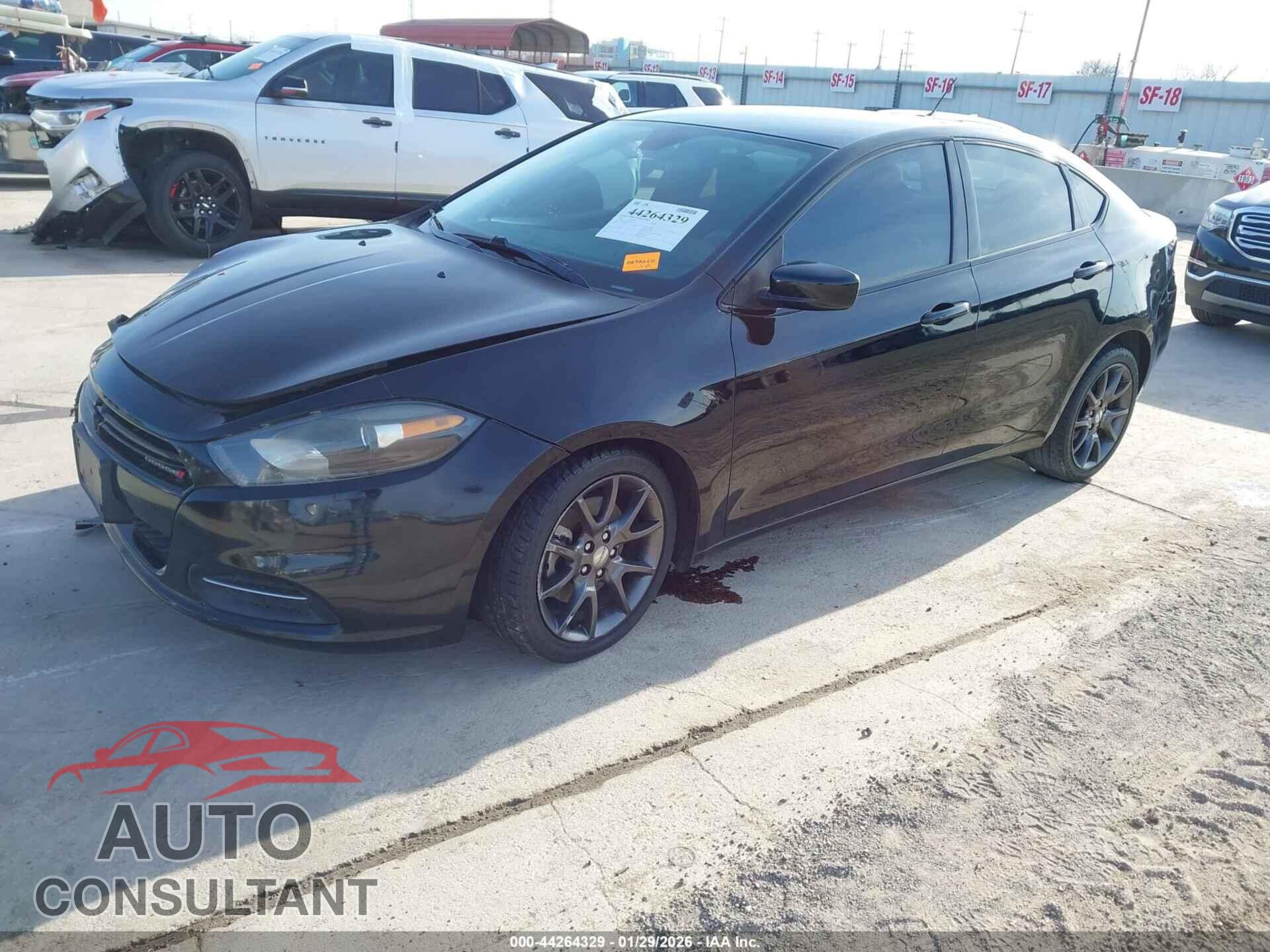 DODGE DART 2015 - 1C3CDFAA8FD392369