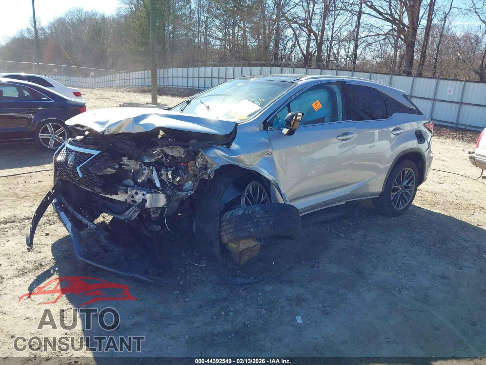 LEXUS RX 2017 - 2T2BZMCA5HC074327