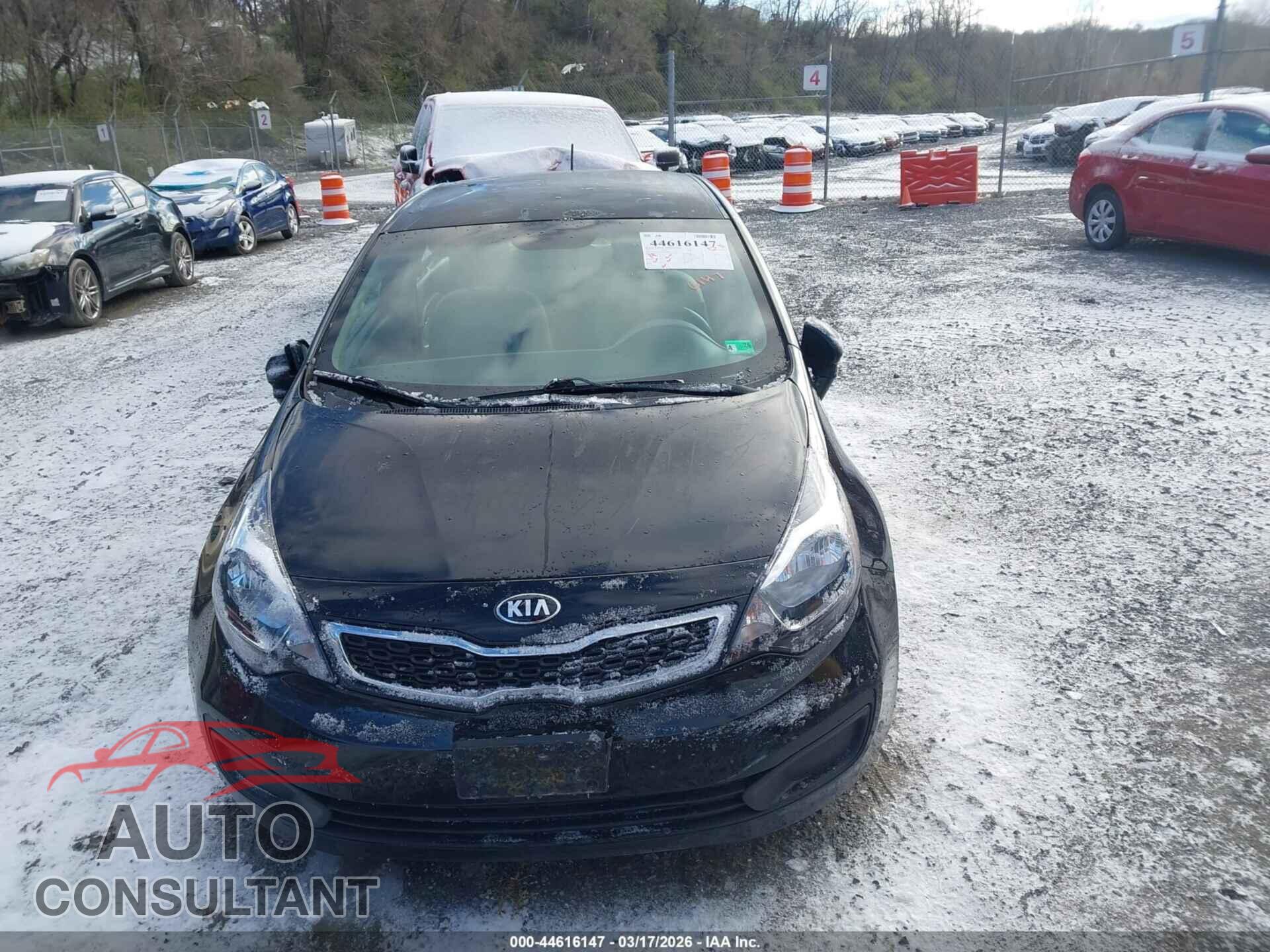 KIA RIO 2013 - KNADN4A33D6150705