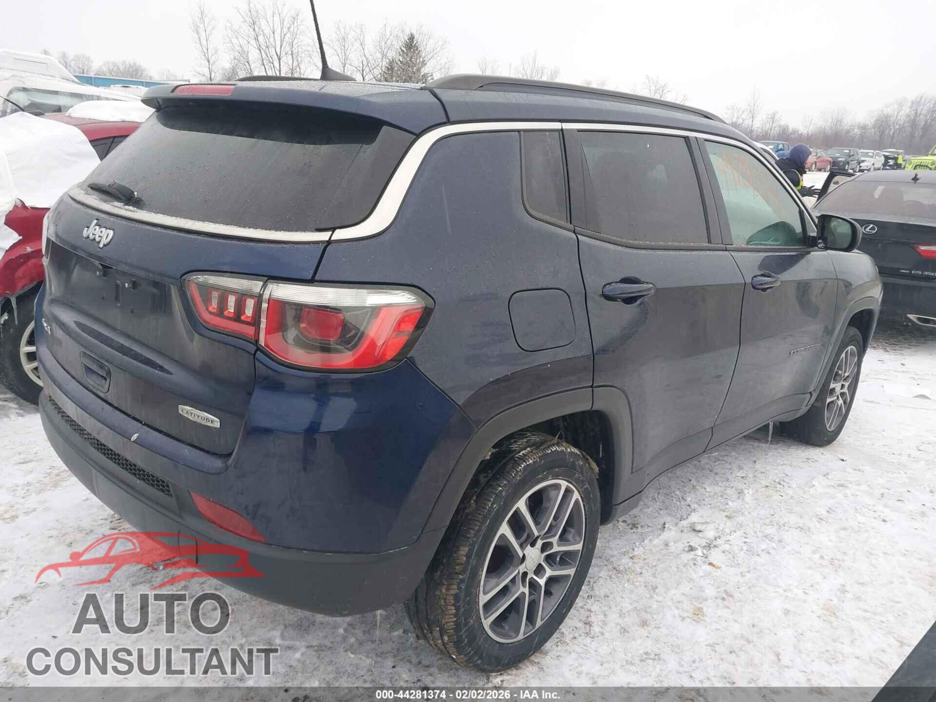 JEEP NEW COMPASS 2017 - 3C4NJDBB8HT693066