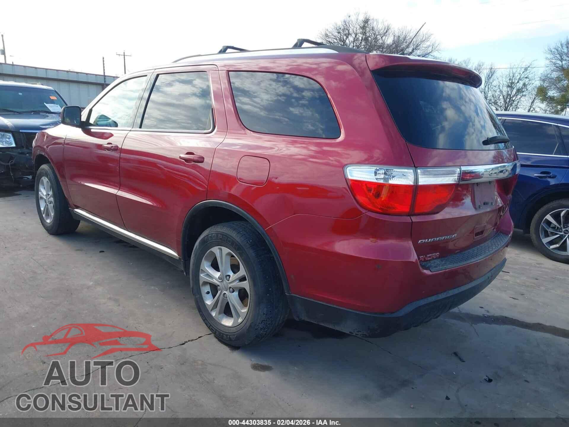 DODGE DURANGO 2013 - 1C4RDHAGXDC676255