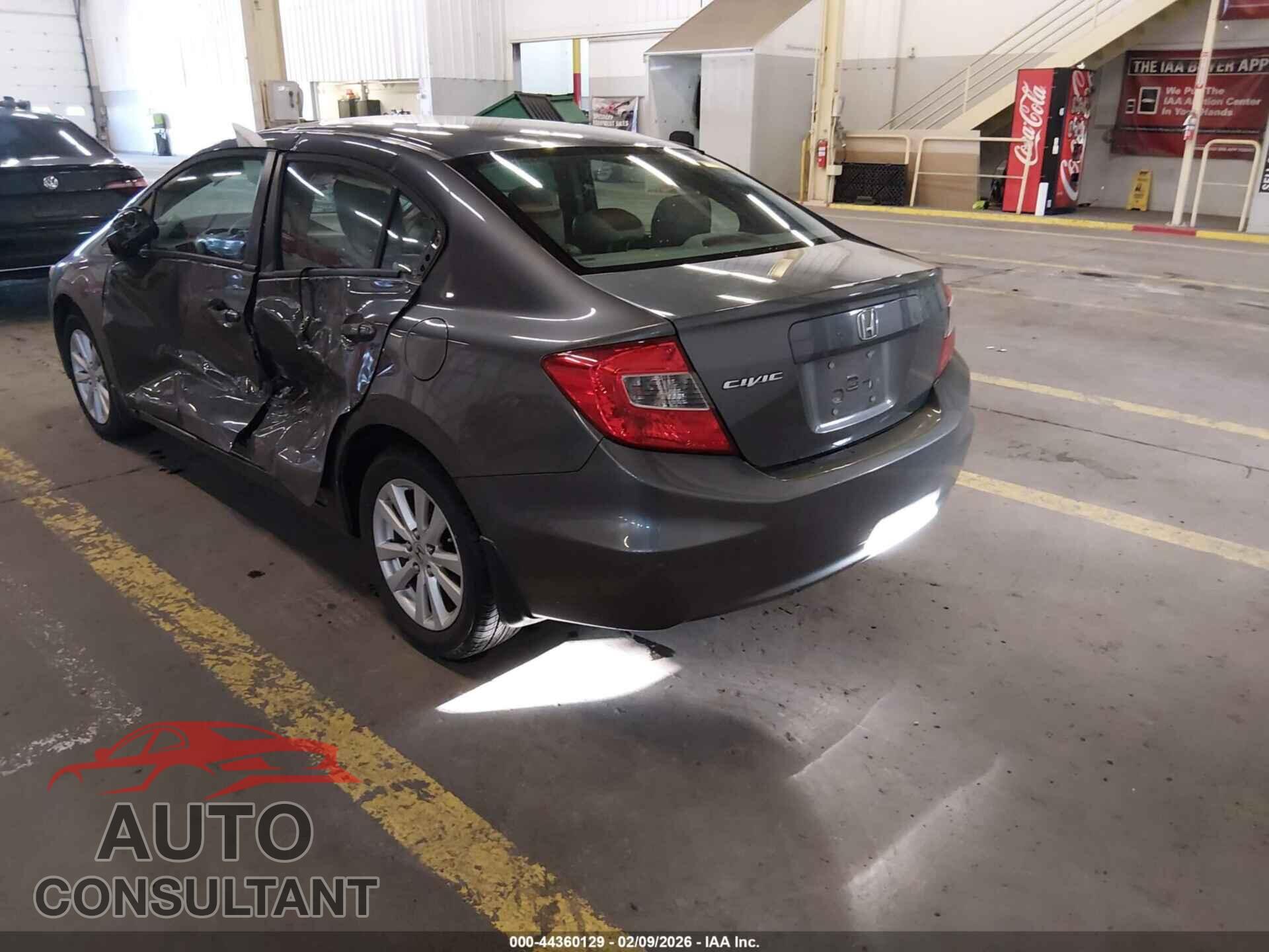 HONDA CIVIC 2012 - 2HGFB2F87CH307728