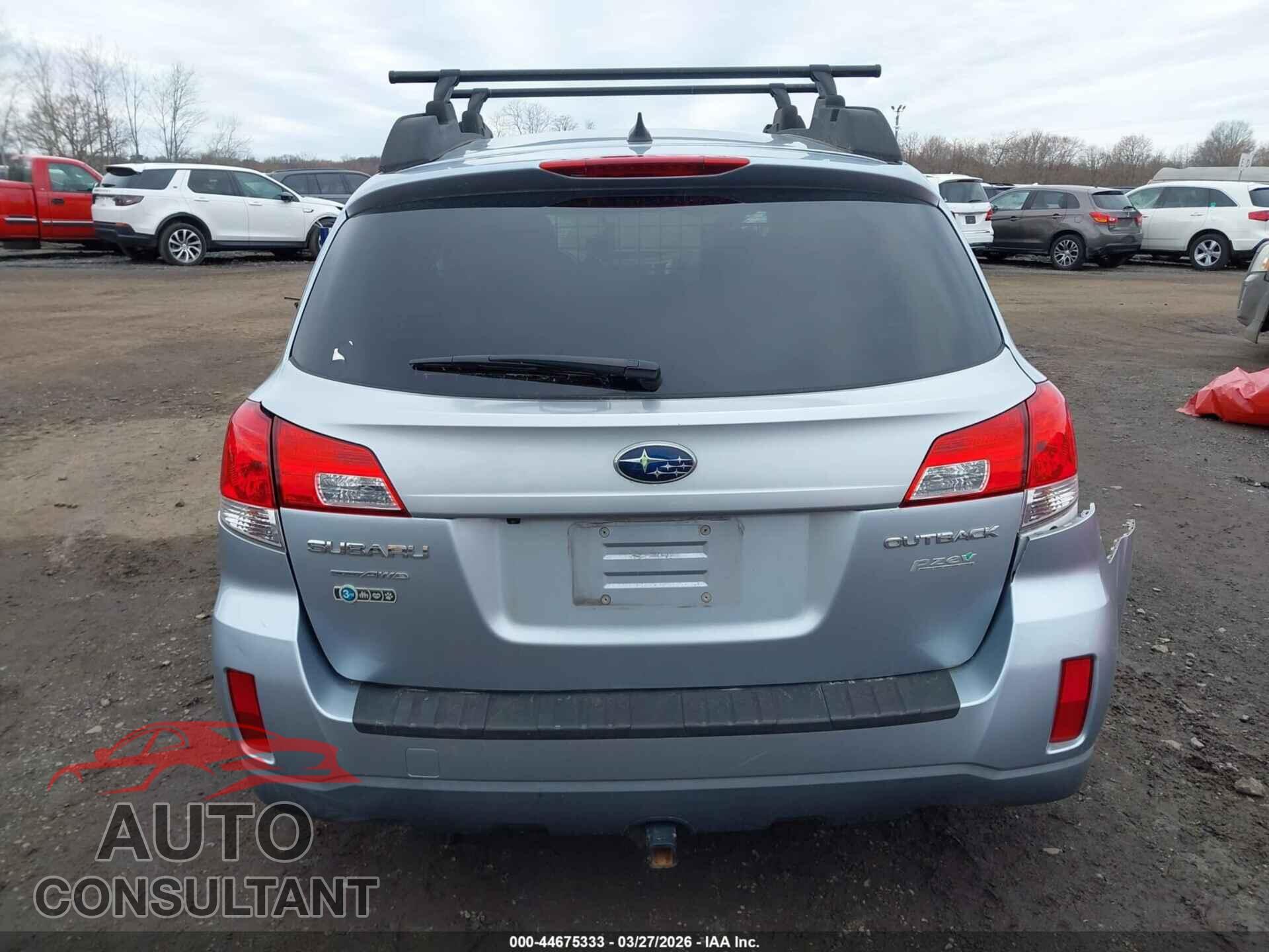SUBARU OUTBACK 2013 - 4S4BRBPC4D3293685