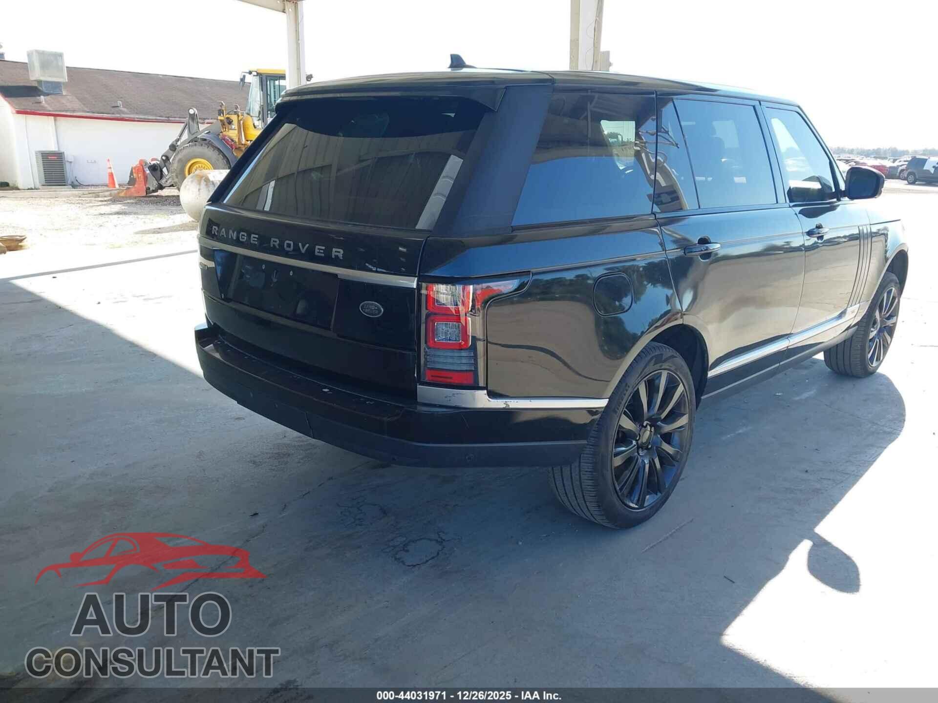 LAND ROVER RANGE ROVER 2016 - SALGS3EF4GA250247