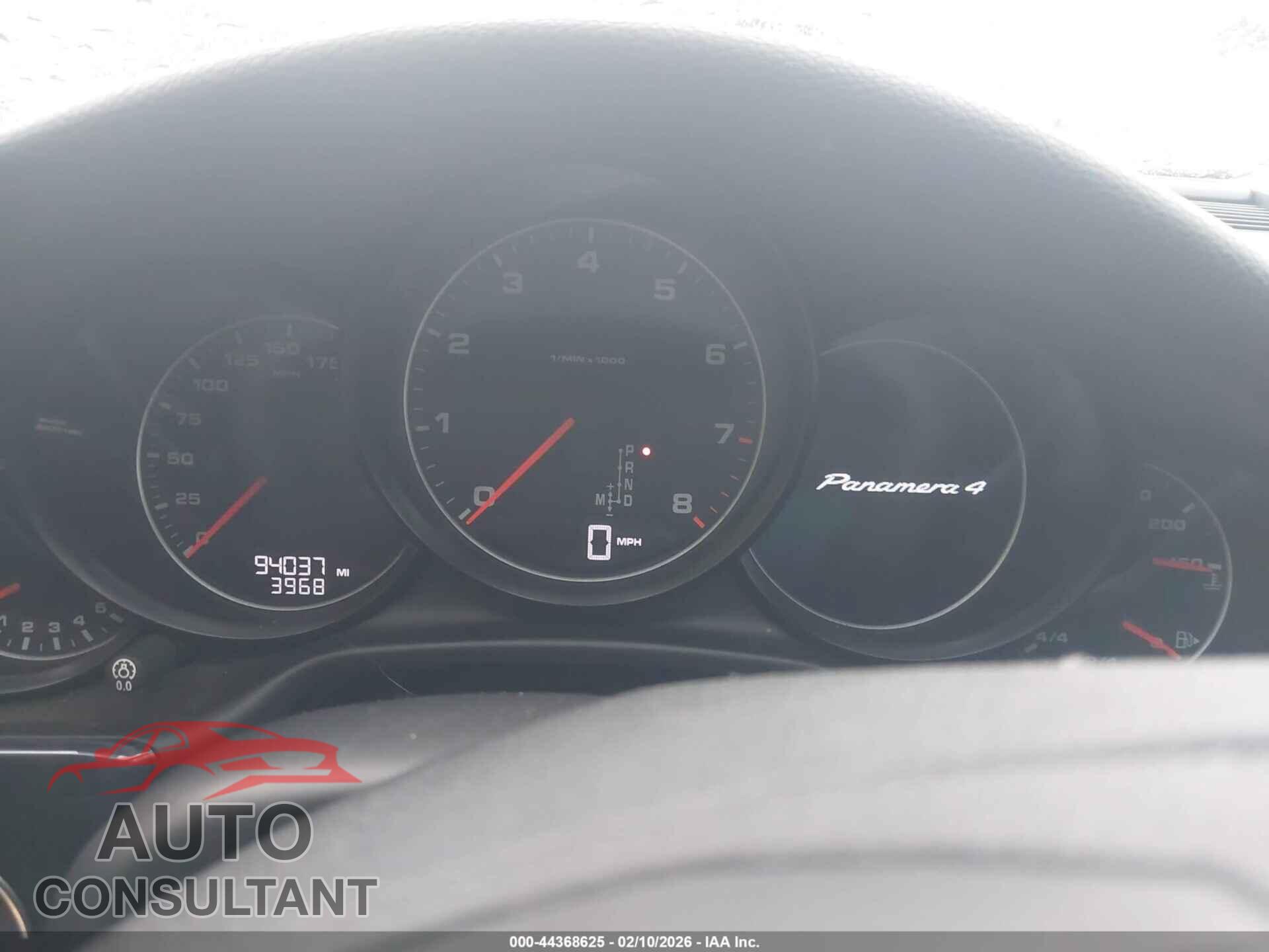 PORSCHE PANAMERA 2014 - WP0AA2A75EL005676