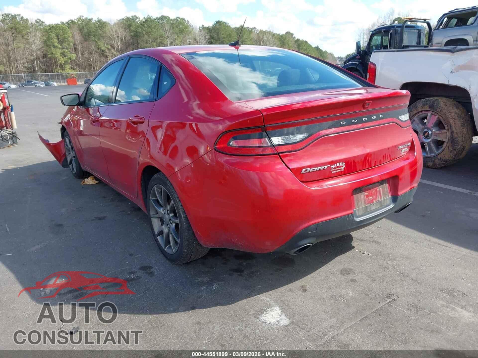 DODGE DART 2014 - 1C3CDFBB3ED868971