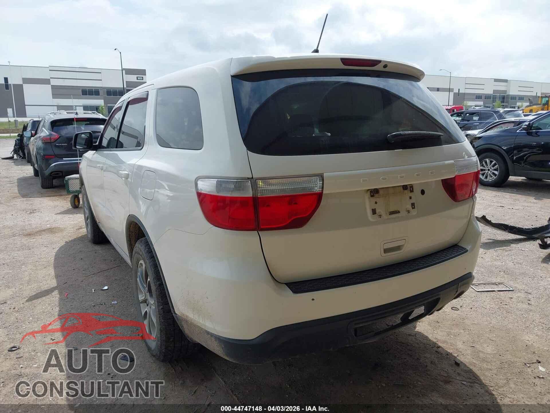 DODGE DURANGO 2012 - 1C4RDJFGXCC361387