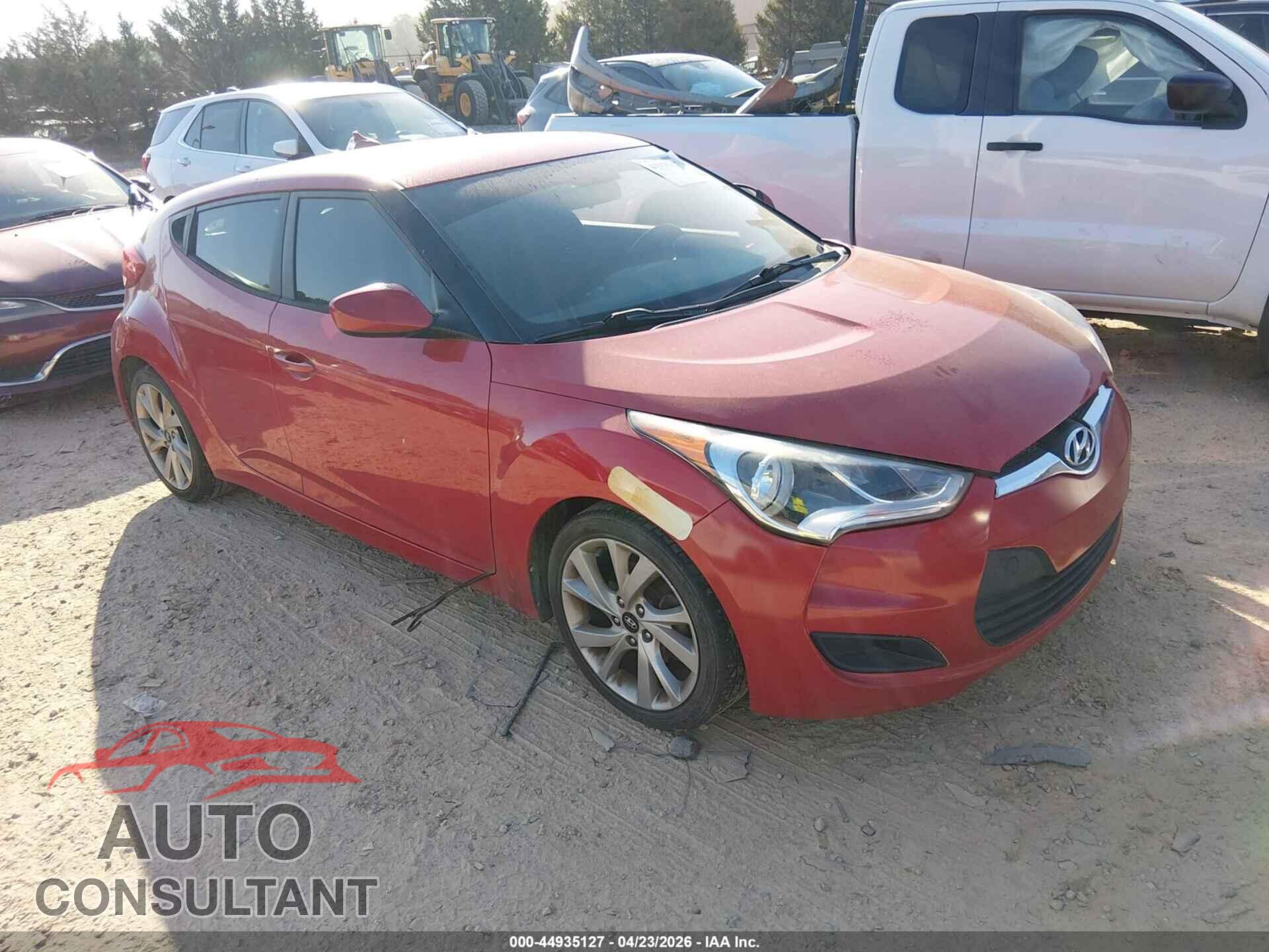 HYUNDAI VELOSTER 2016 - KMHTC6AD2GU266952