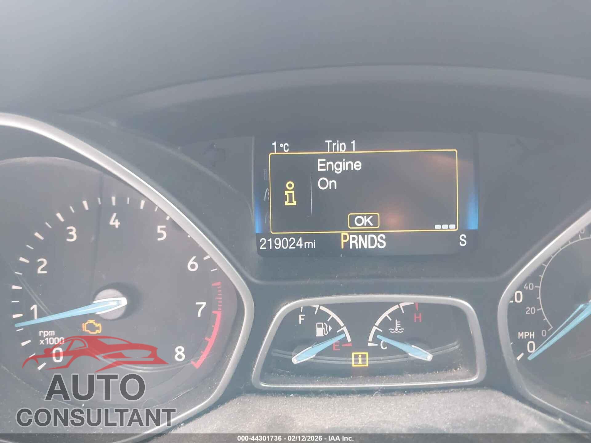 FORD FOCUS 2015 - 1FADP3F29FL322429