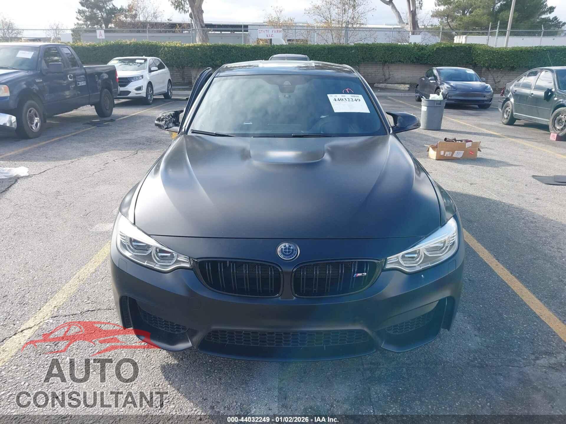 BMW M3 2016 - WBS8M9C54G5D31739