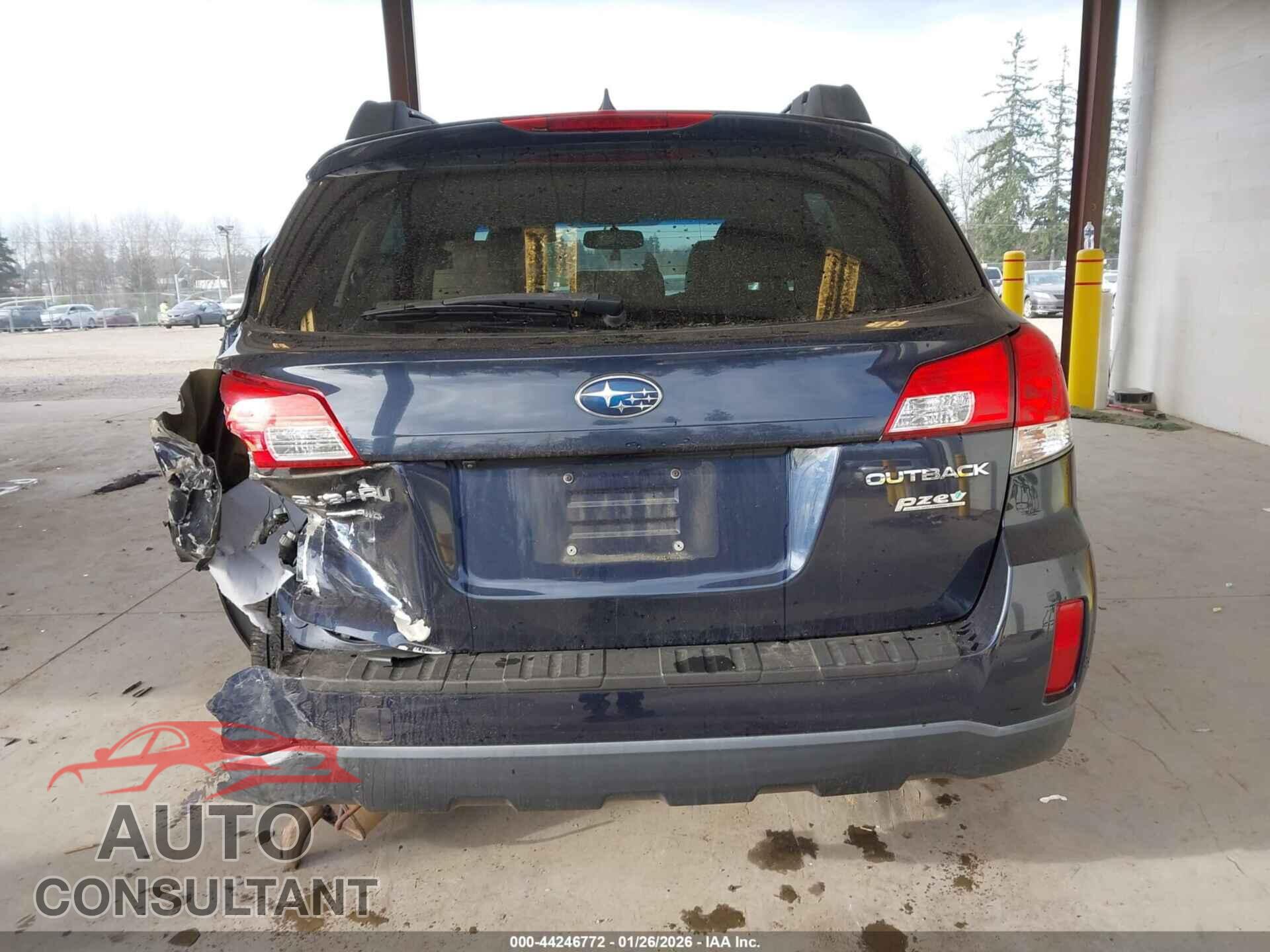 SUBARU OUTBACK 2014 - 4S4BRBLC4E3282435