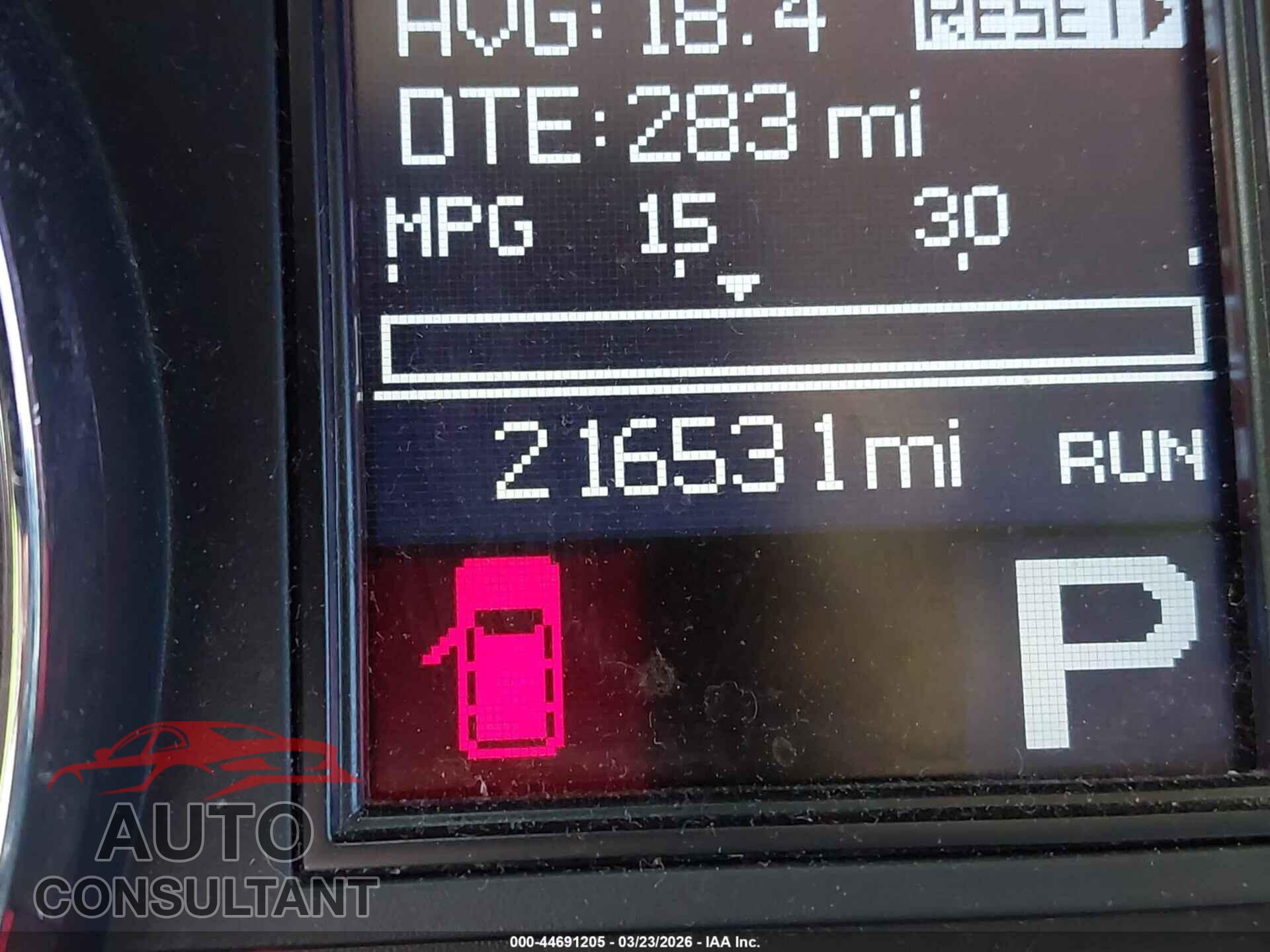 DODGE DURANGO 2013 - 1C4RDJAG3DC662284