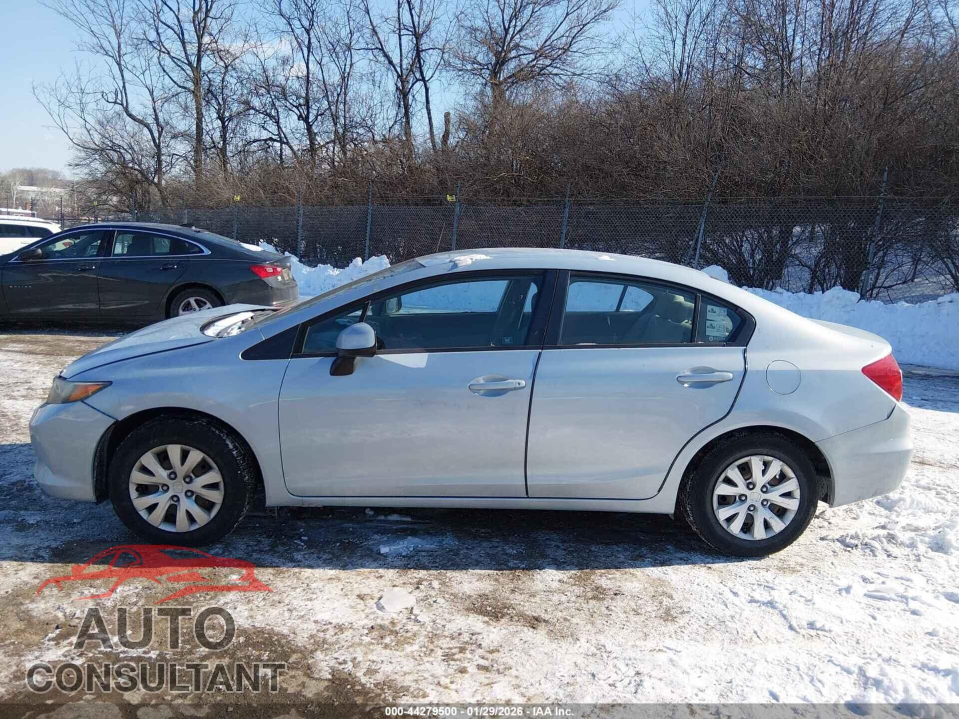 HONDA CIVIC 2012 - 19XFB2F50CE357208