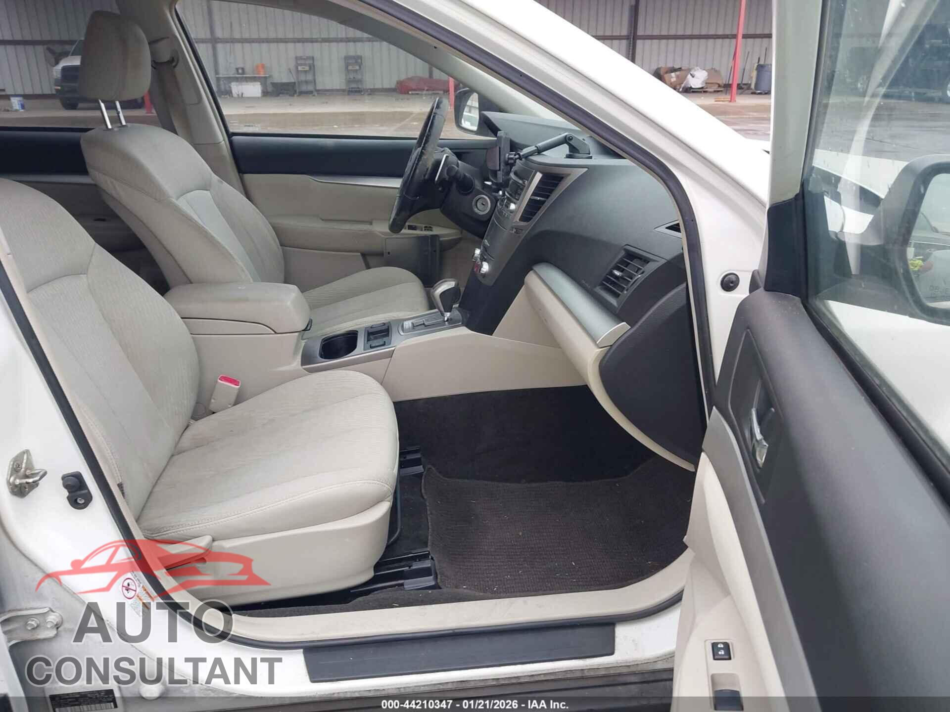 SUBARU OUTBACK 2011 - 4S4BRBCC7B3414809