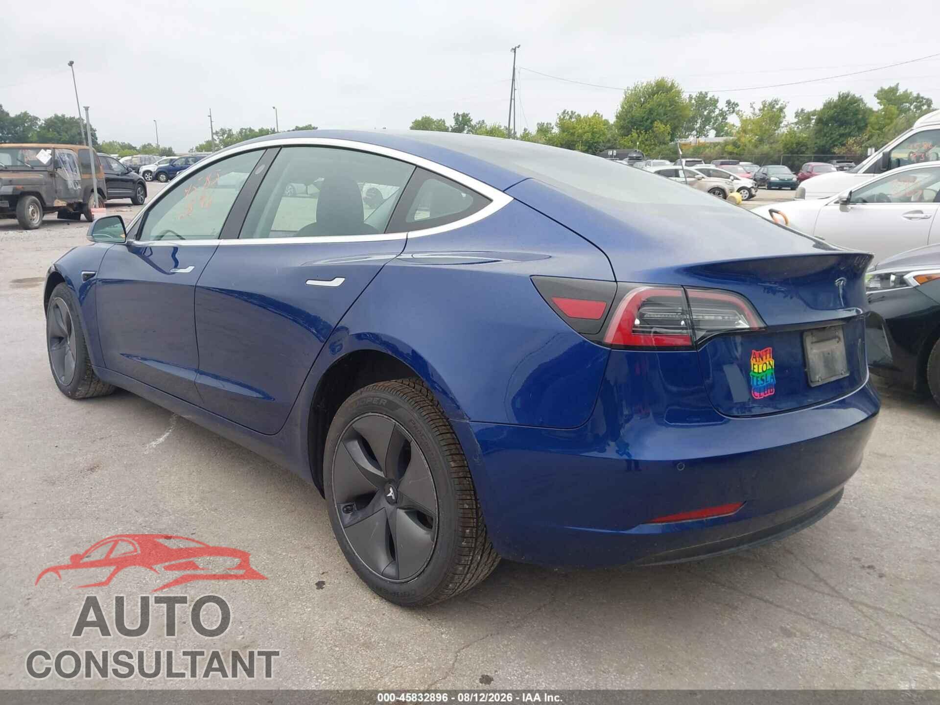 TESLA MODEL 3 2020 - 5YJ3E1EAXLF736892