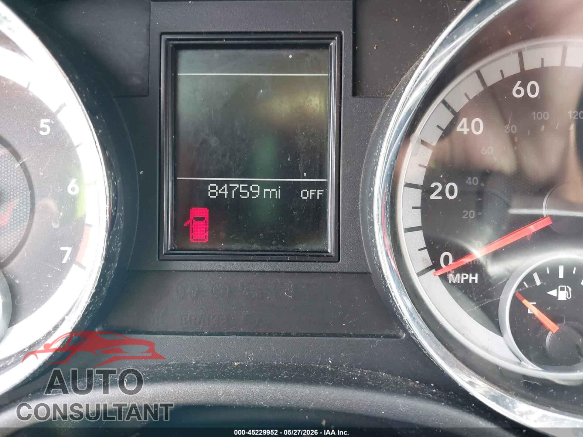DODGE DURANGO 2011 - 1D4RE2GG5BC740395