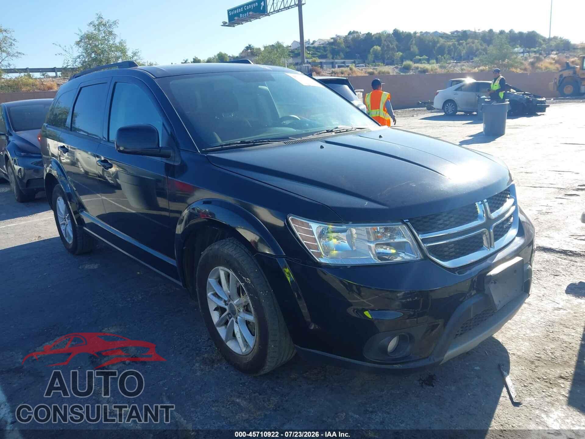 DODGE JOURNEY 2015 - 3C4PDCBG9FT744156