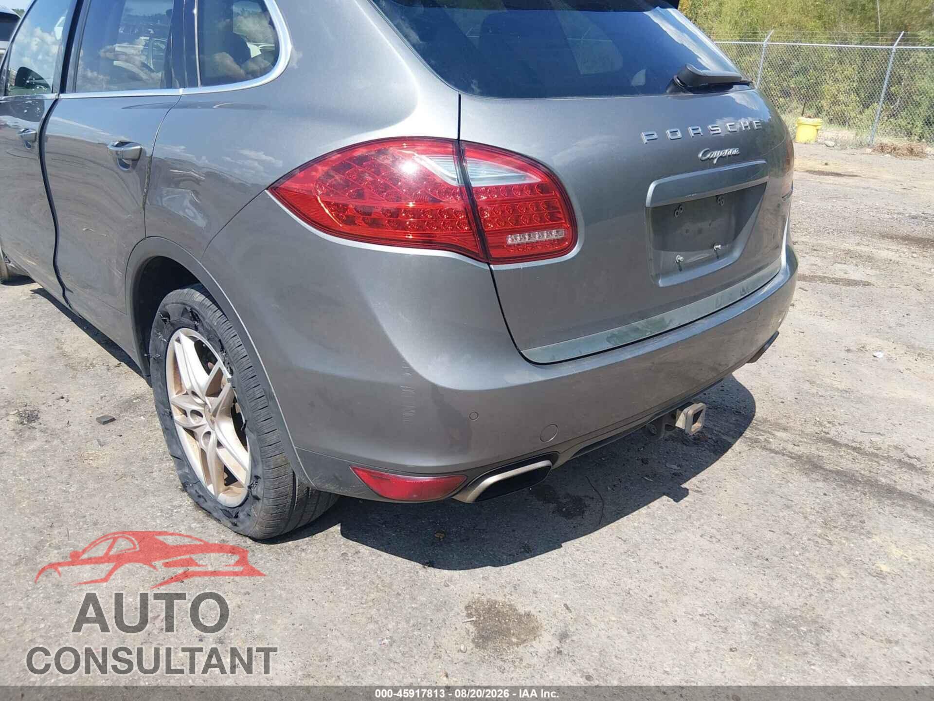 PORSCHE CAYENNE 2012 - WP1AA2A22CLA08499