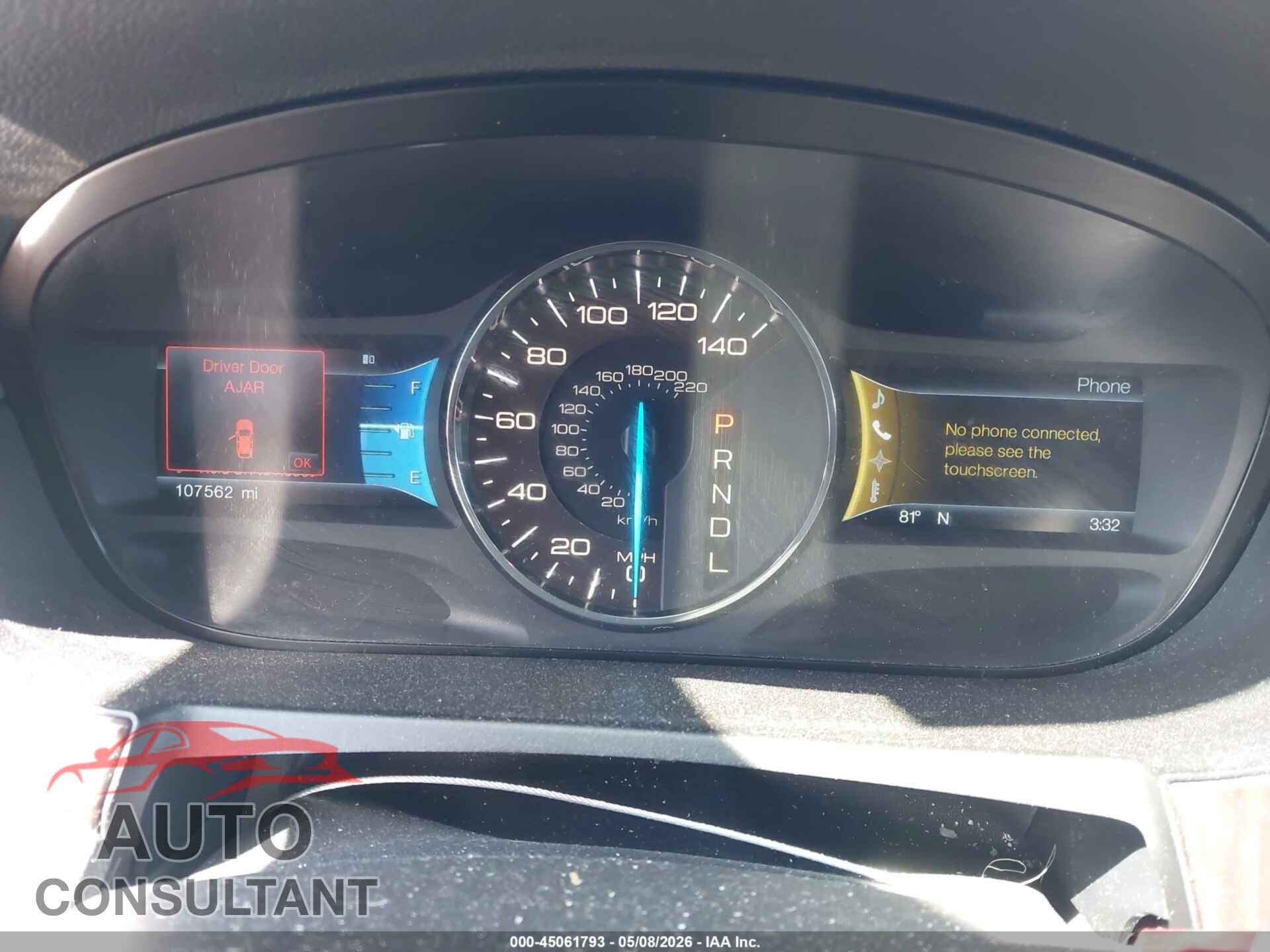 FORD EDGE 2012 - 2FMDK3K97CBA93381
