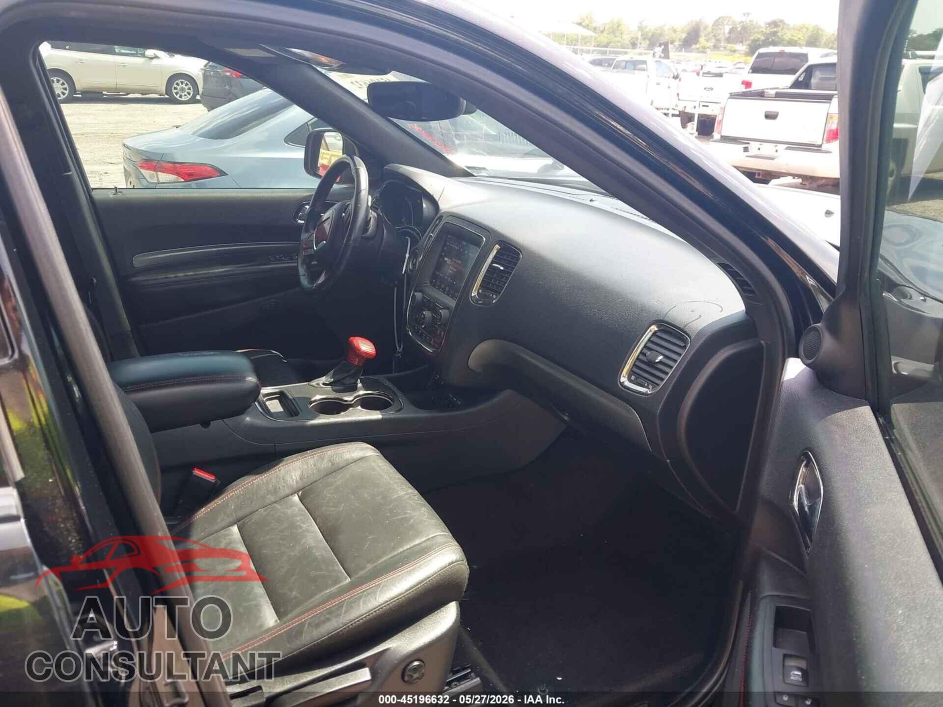 DODGE DURANGO 2018 - 1C4RDHDGXJC494840