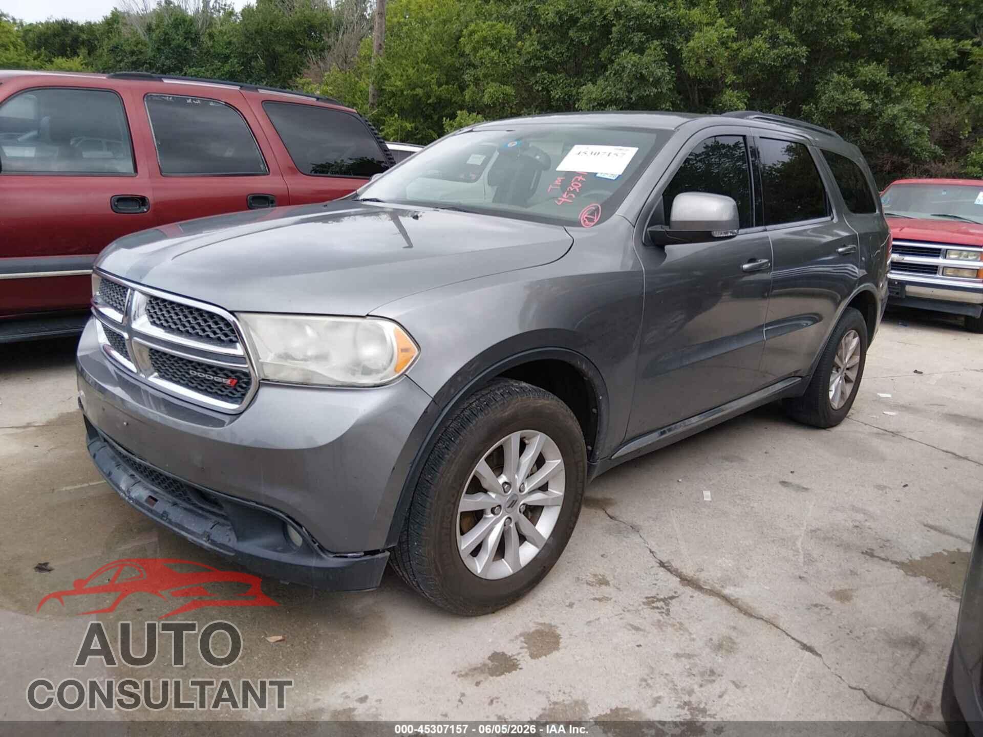 DODGE DURANGO 2012 - 1C4RDHDG2CC285613