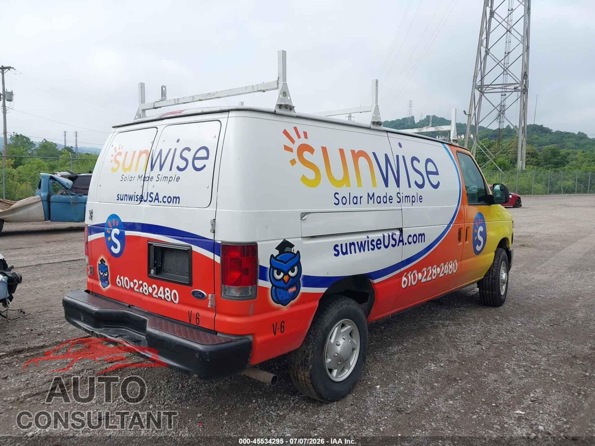 FORD E-250 2011 - 1FTNE2EW0BDB18917