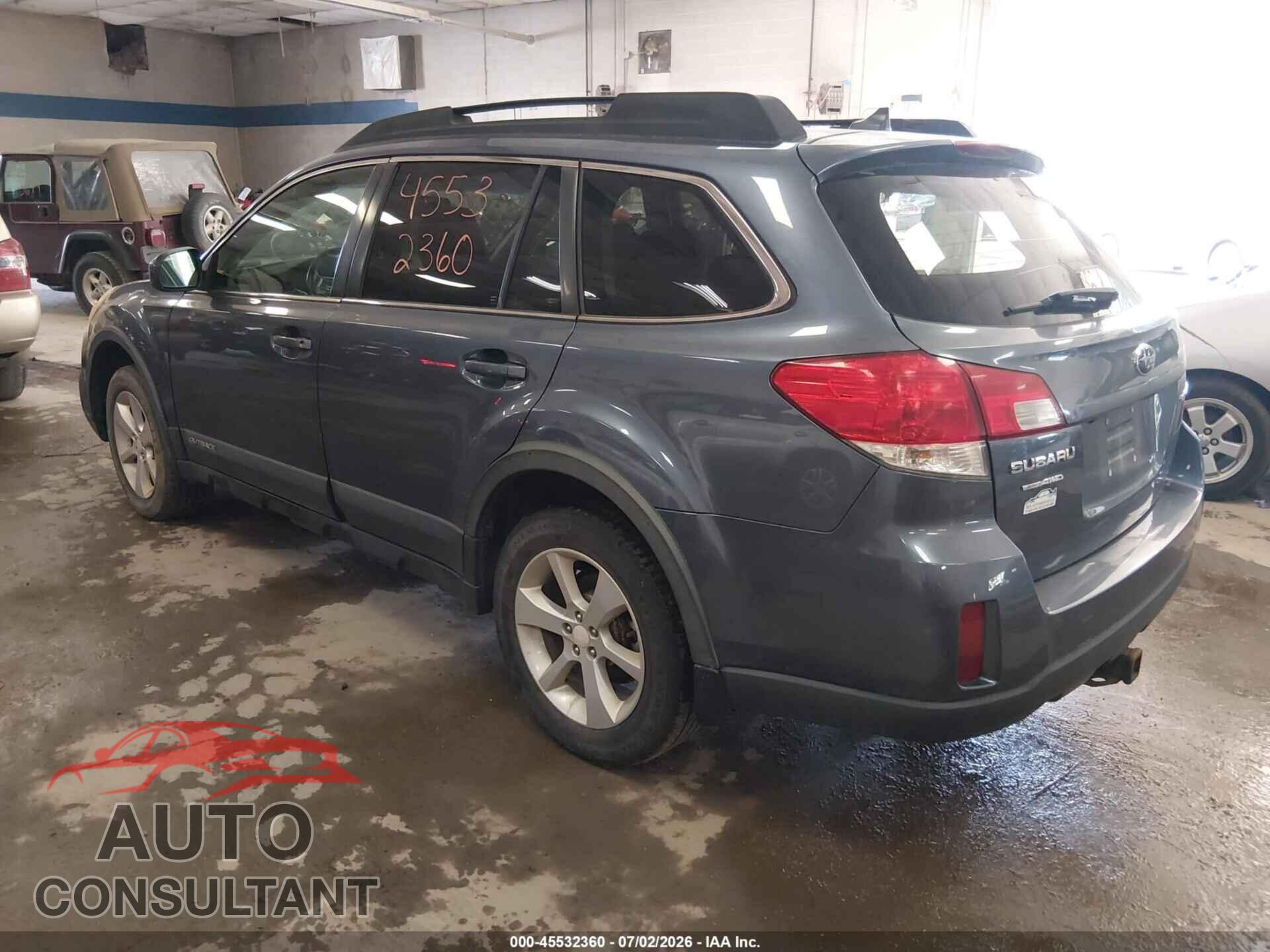 SUBARU OUTBACK 2014 - 4S4BRCEC0E3294875