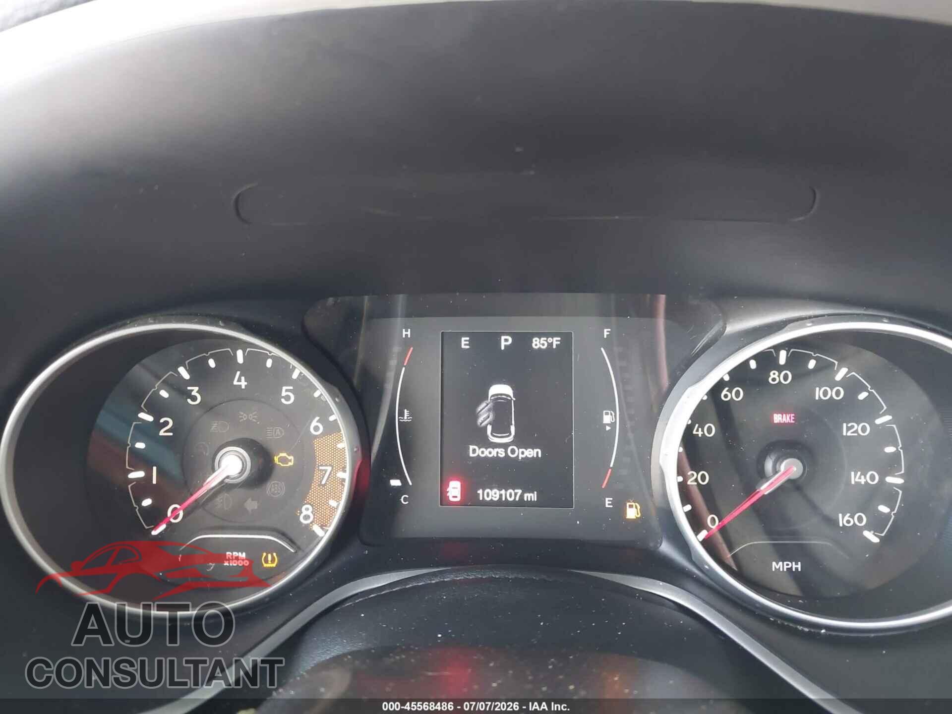 JEEP COMPASS 2019 - 3C4NJDBBXKT678852
