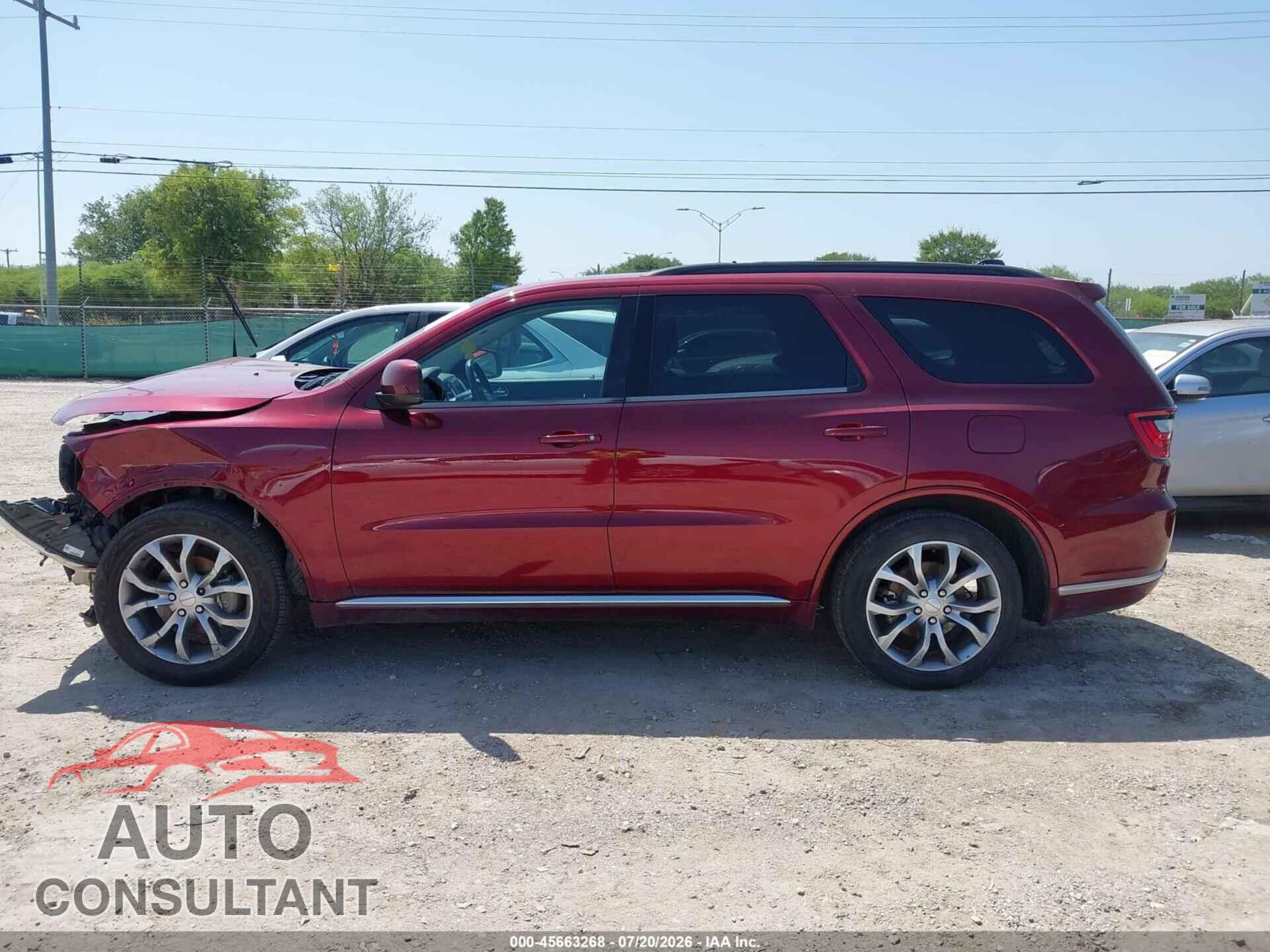 DODGE DURANGO 2018 - 1C4RDHAG5JC384895