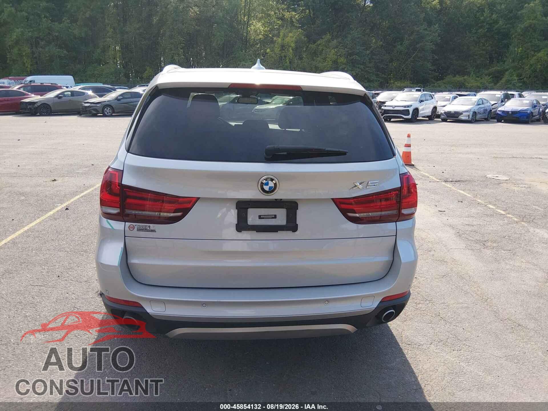 BMW X5 2017 - 5UXKR0C38H0V82699