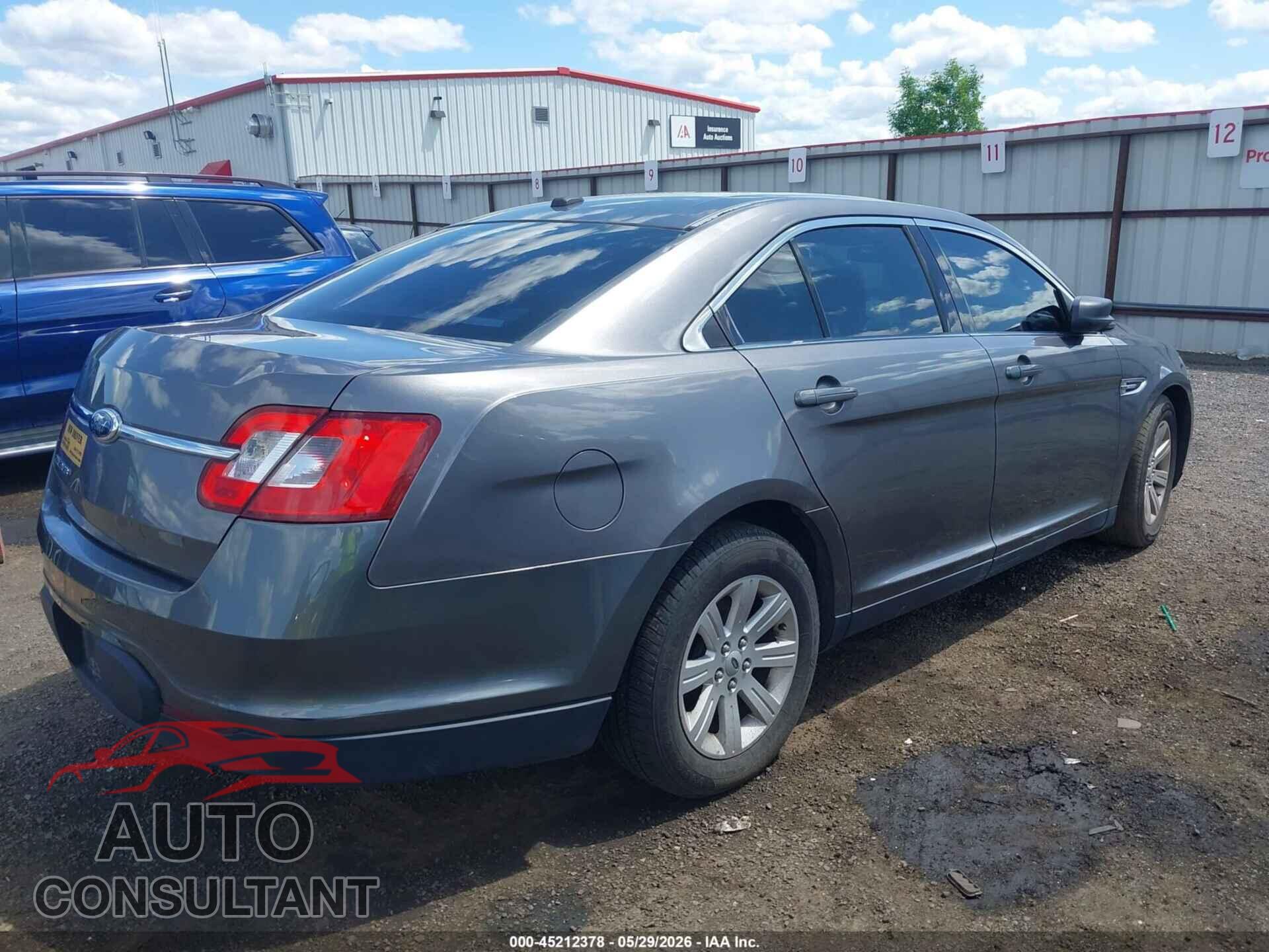FORD TAURUS 2012 - 1FAHP2DW5CG125554